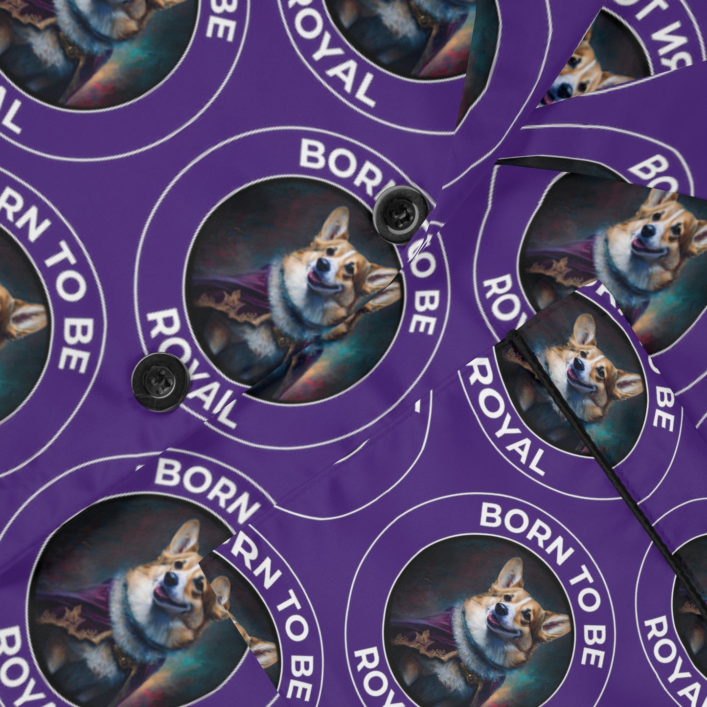 Born To Be Royal - Satin Pajamas