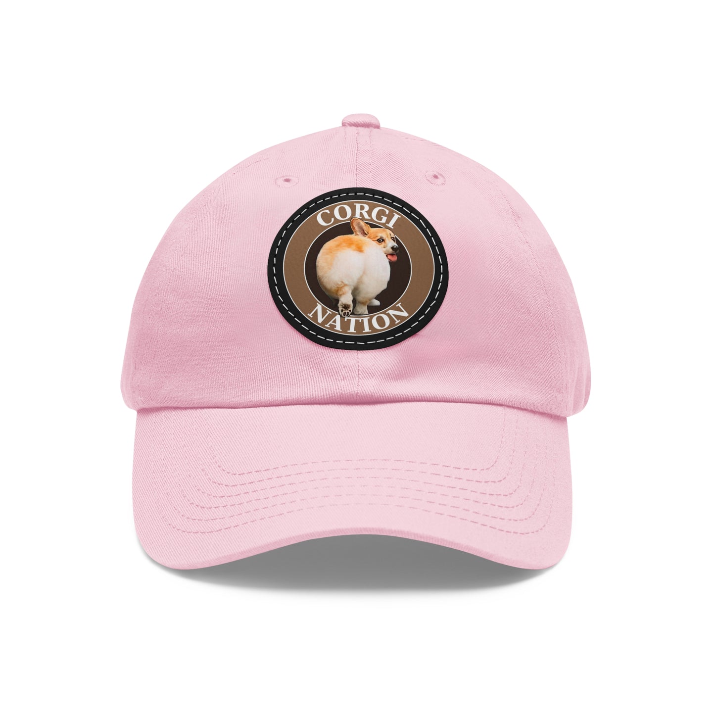 Corgi Nation - Cap with Leather Patch