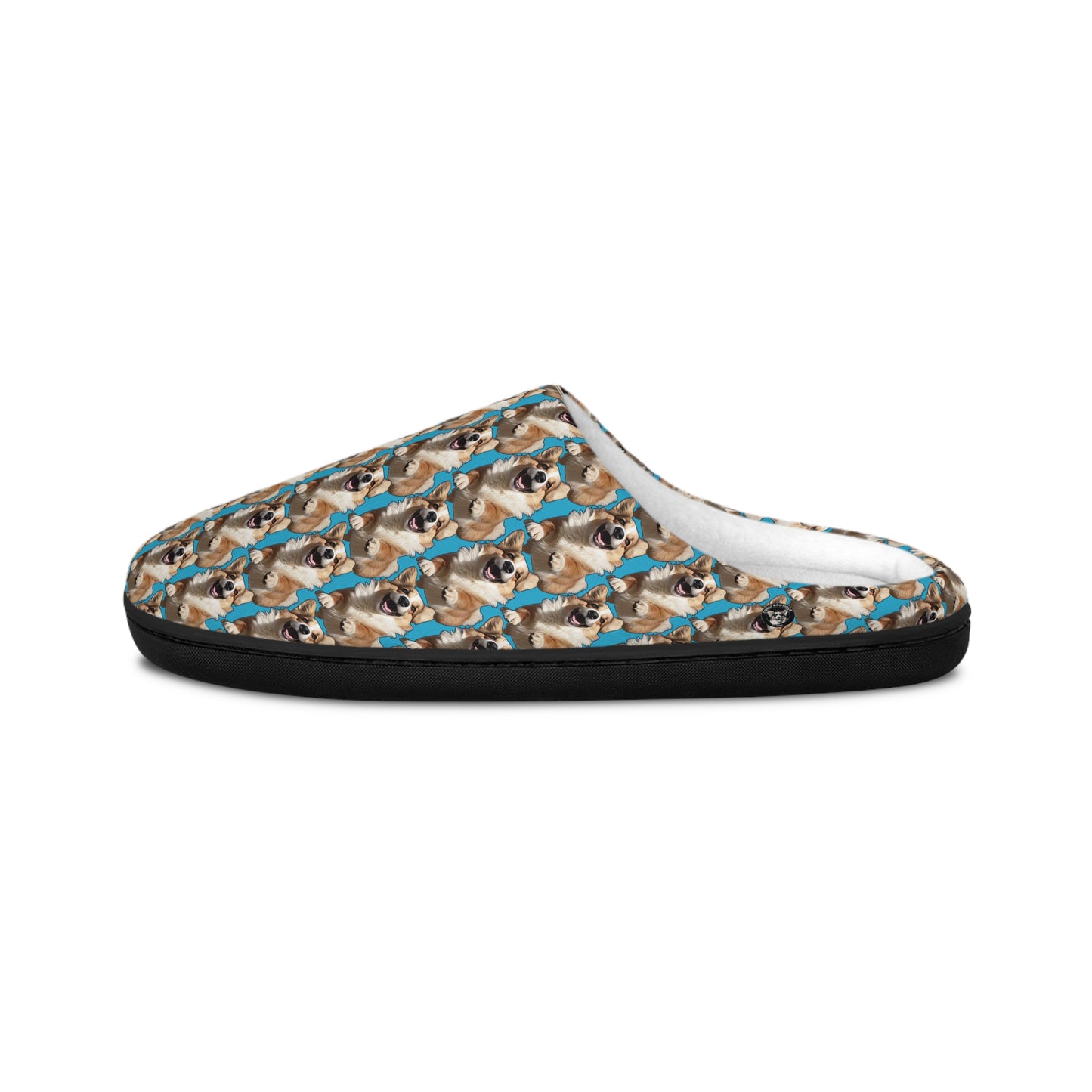 Super Corgi Mosaic - Men's Slippers