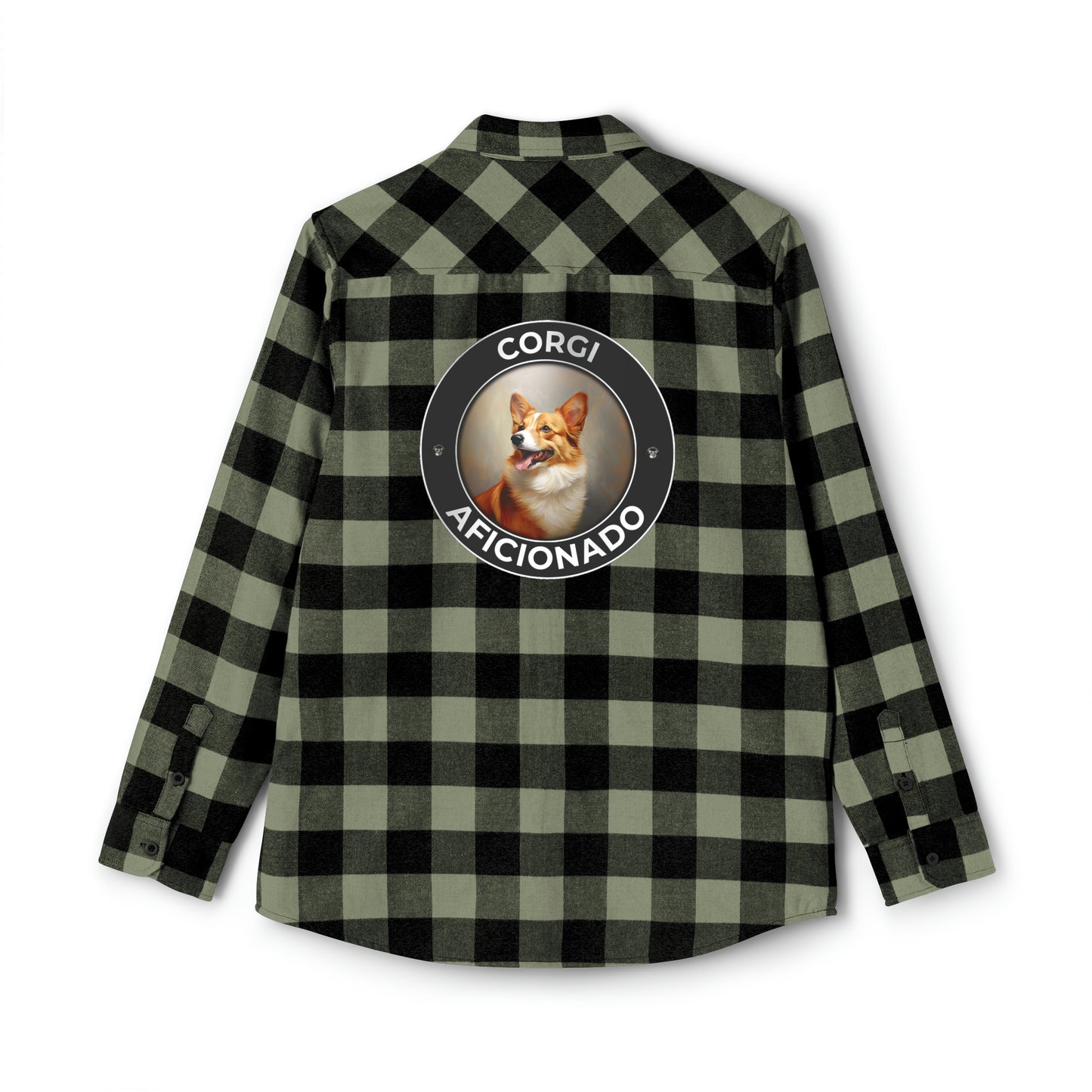 Corgi Aficionado - Flannel Shirt