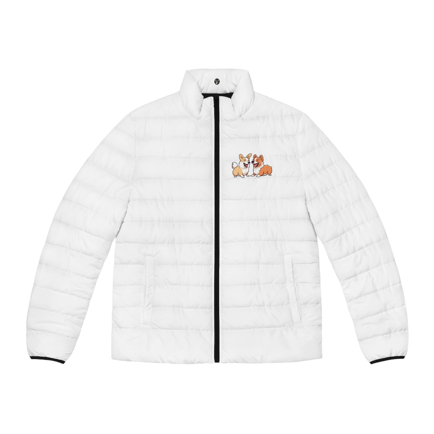 Corgi Couple - Puffer Jacket