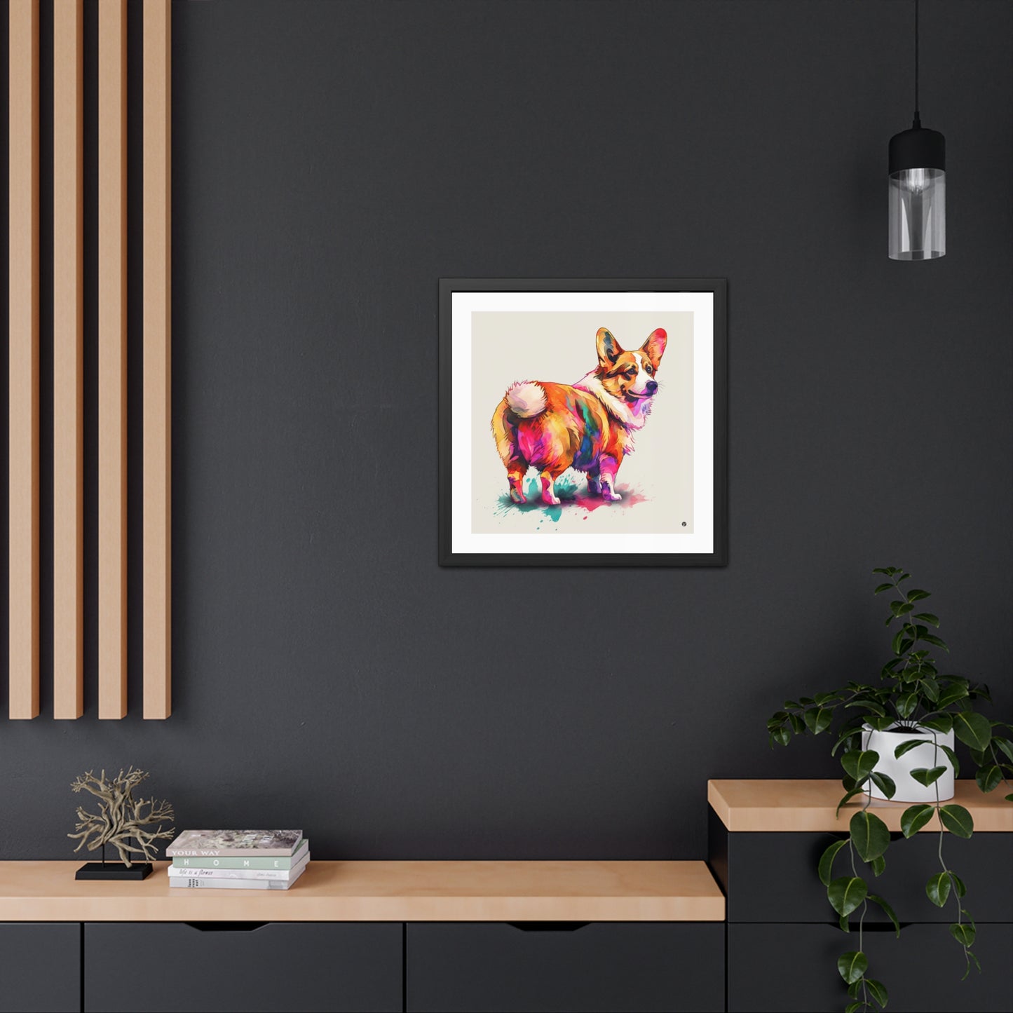 The Observer - Framed Print