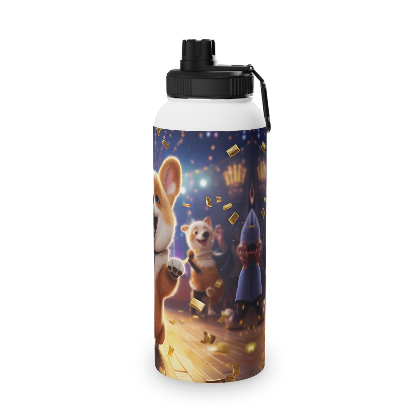 Party Pup - Water Bottle with Sport Lid