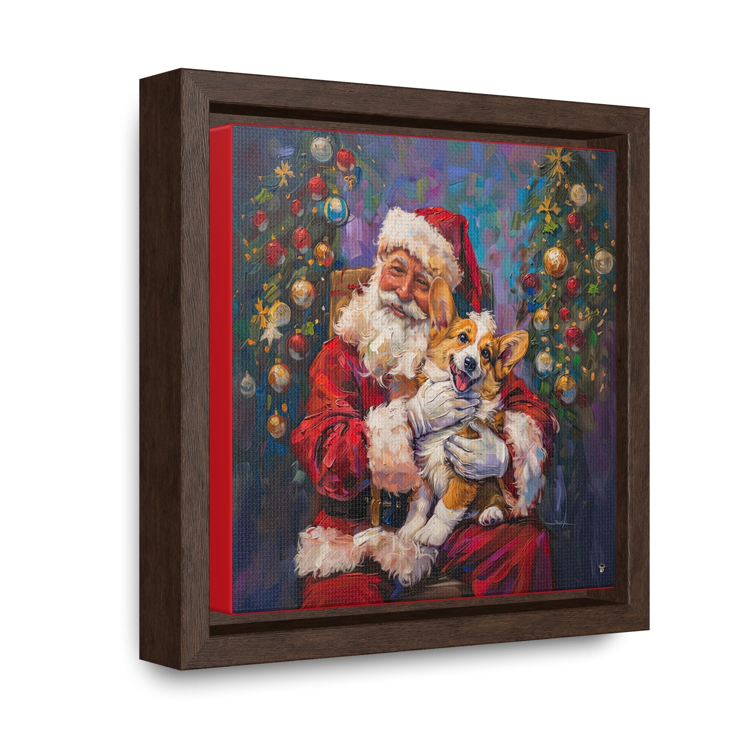 Nice List - Framed on Canvas