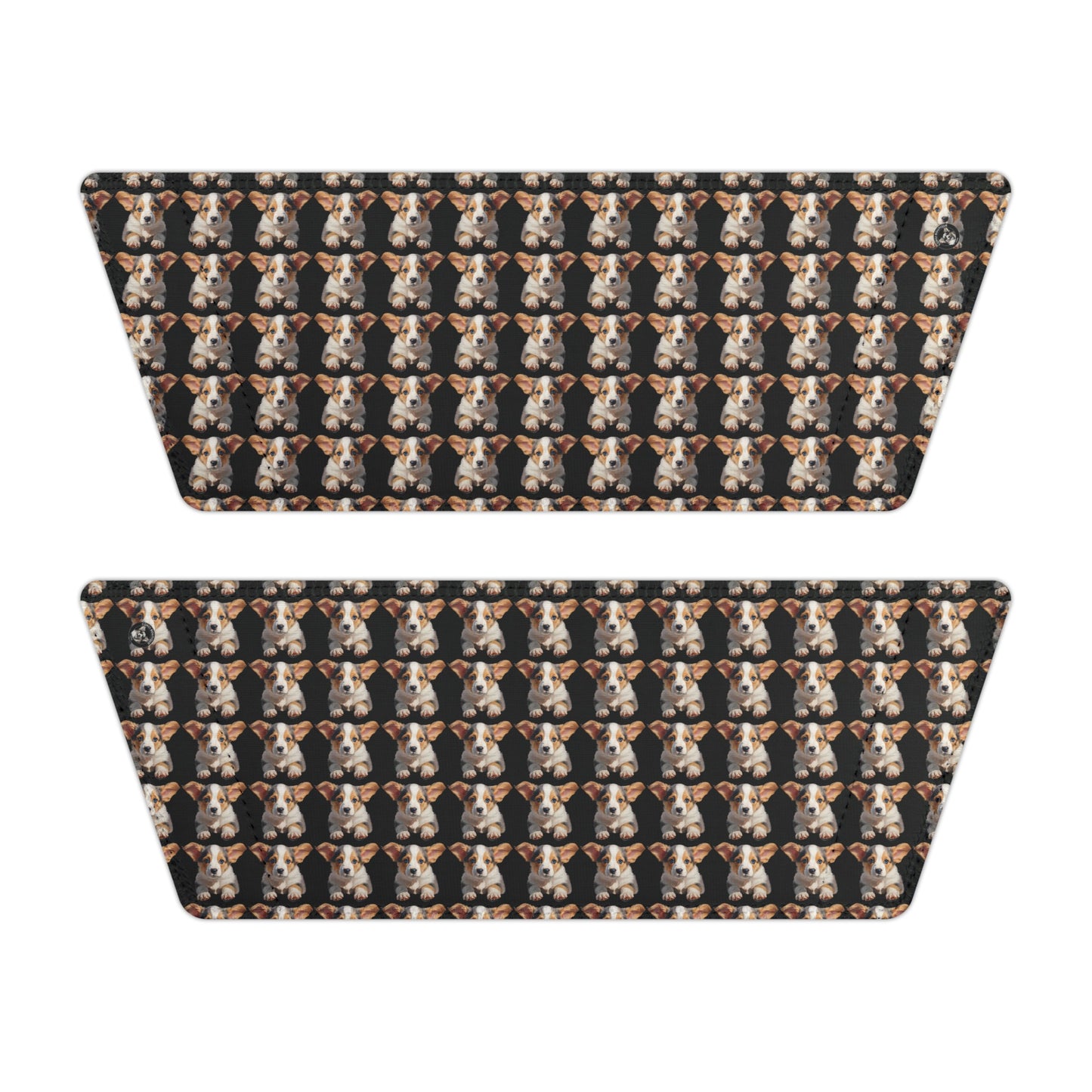 Puppy Portrait Mosaic - Men's Slide Sandals