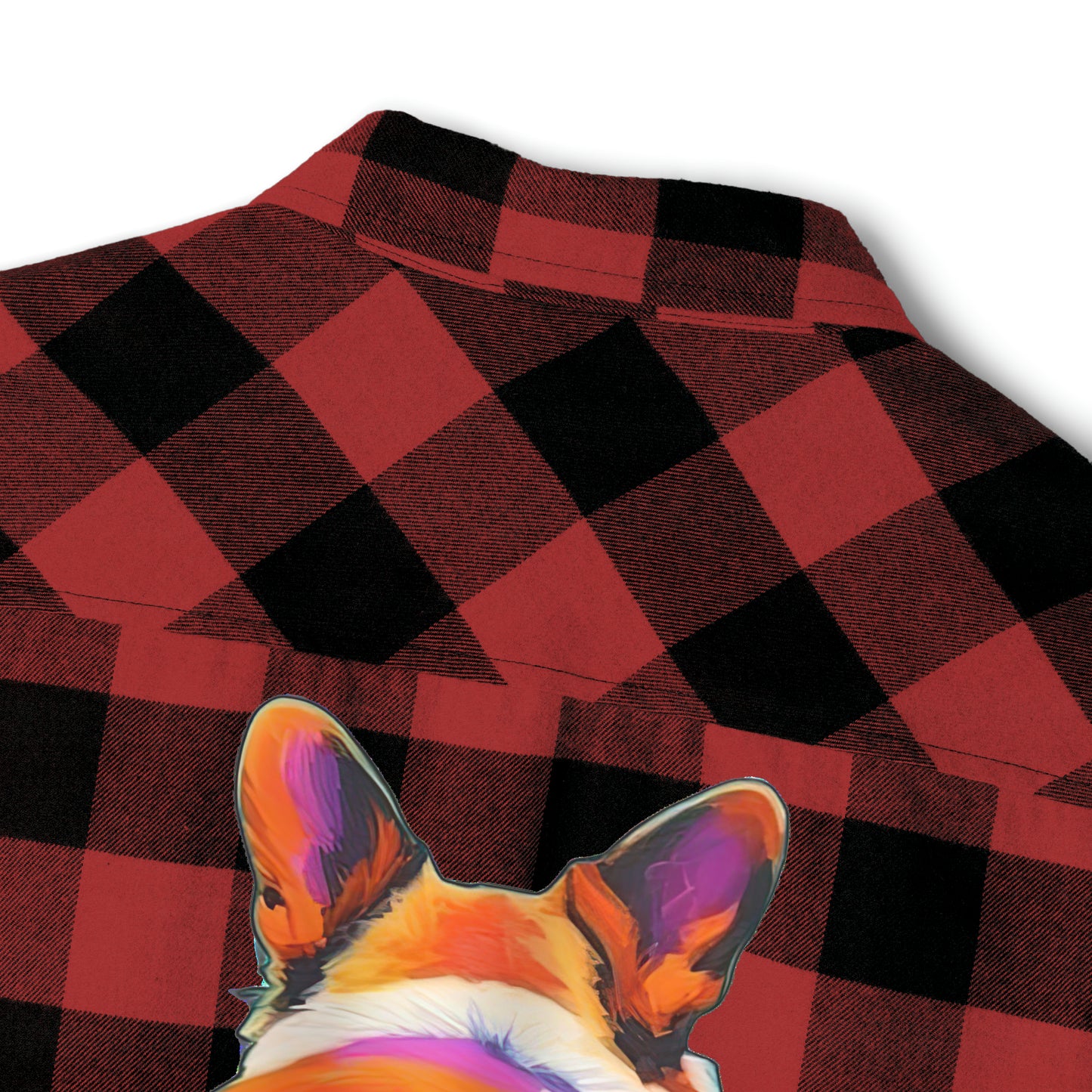 Corgi Butt - Flannel Shirt