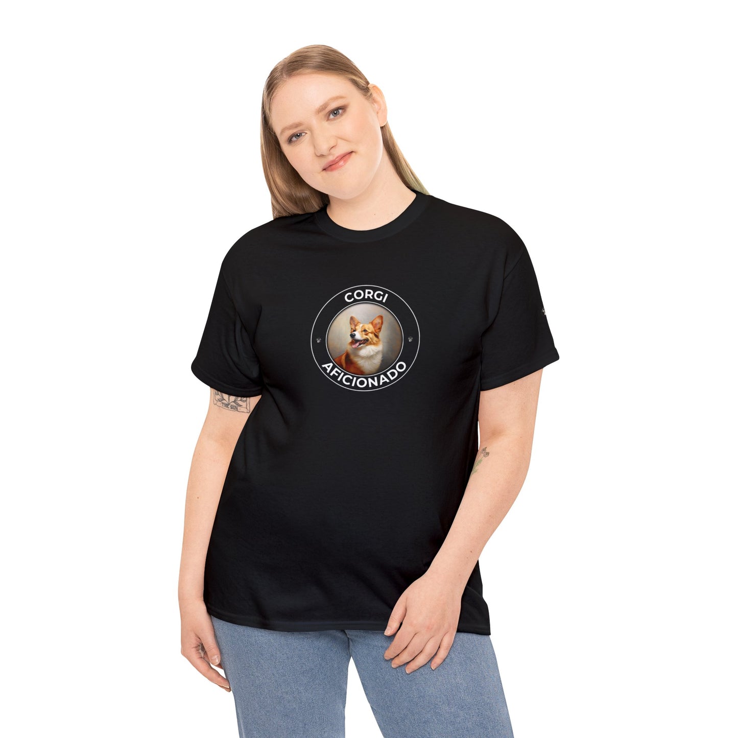 Corgi Aficionado - Unisex Heavy Cotton Tee