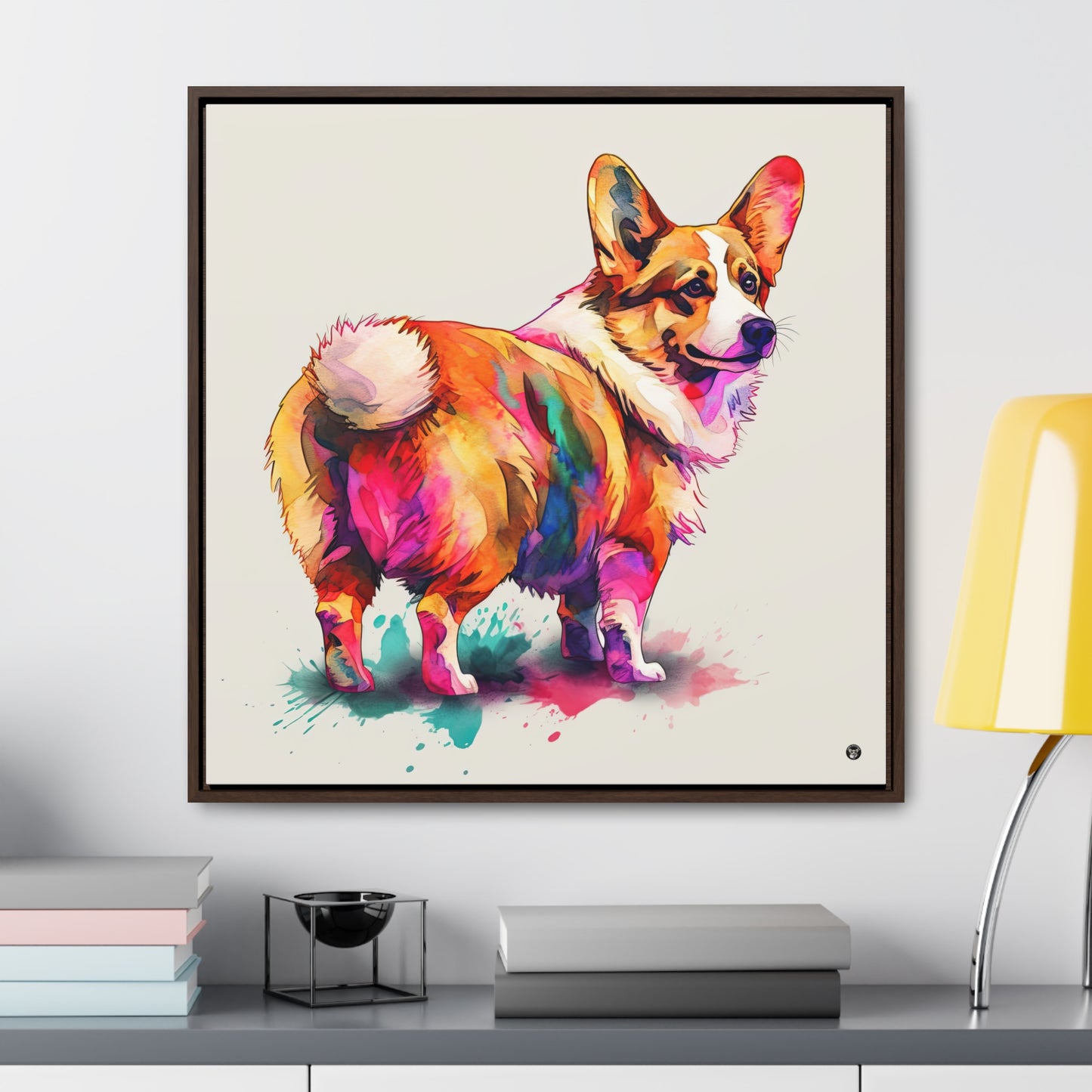 The Observer - Framed on Canvas