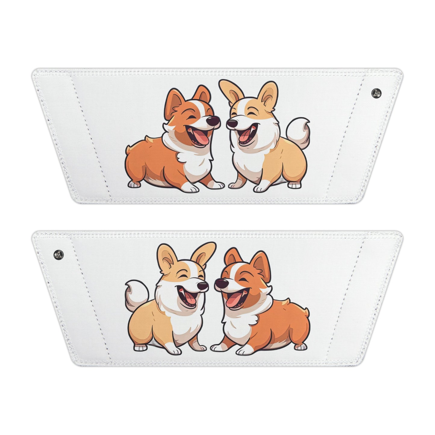 Corgi Couple - Women's Slide Sandals