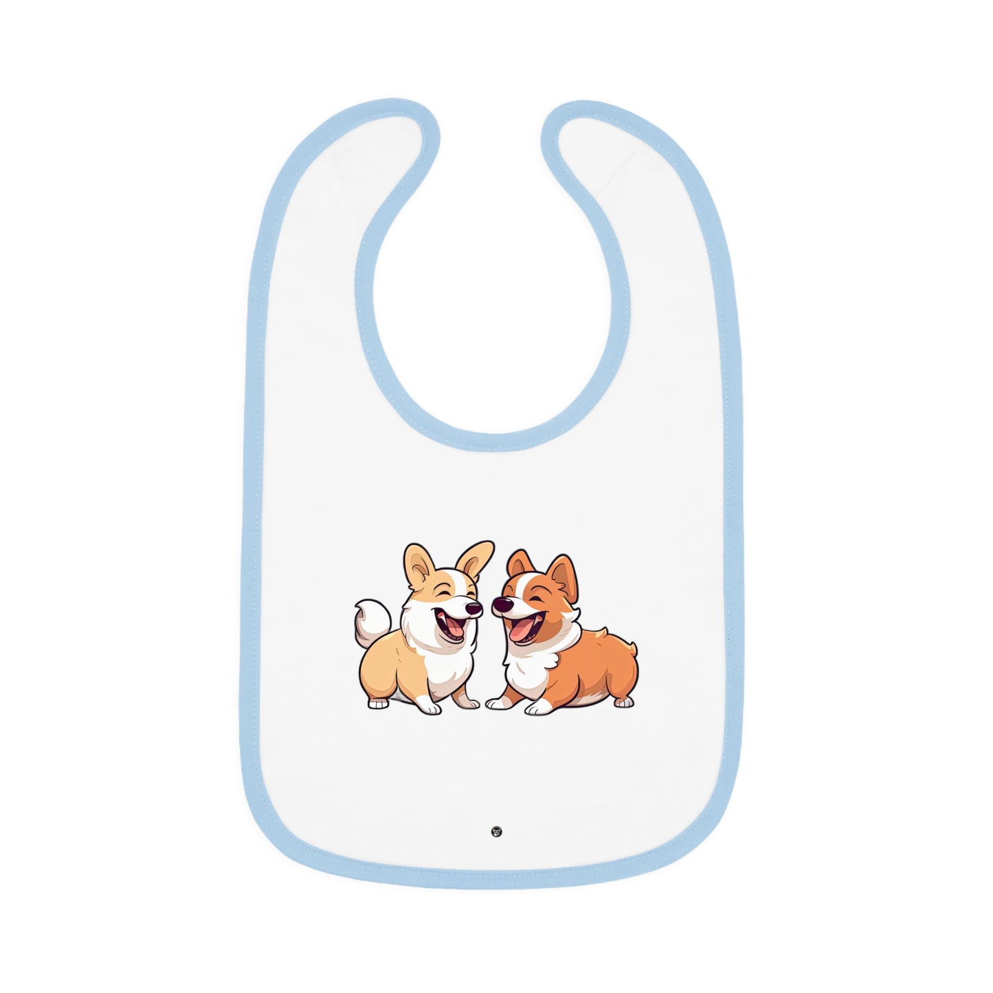 Corgi Couple - Baby Bib