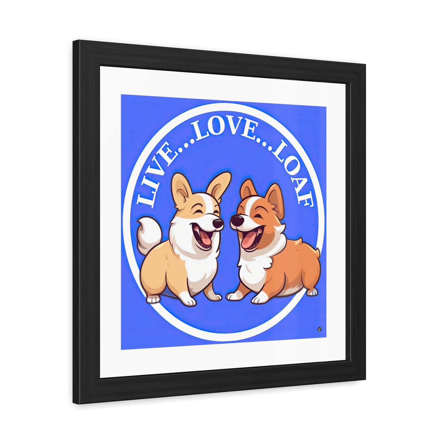 Live...Love...Loaf - Framed Print