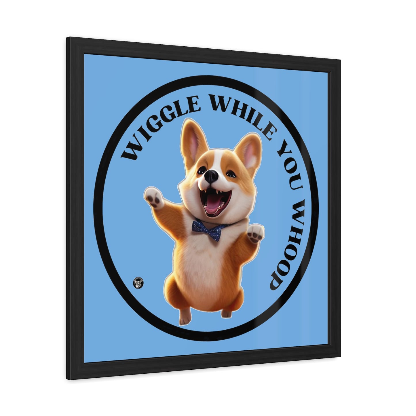 Wiggle While You Whoop - Framed Print