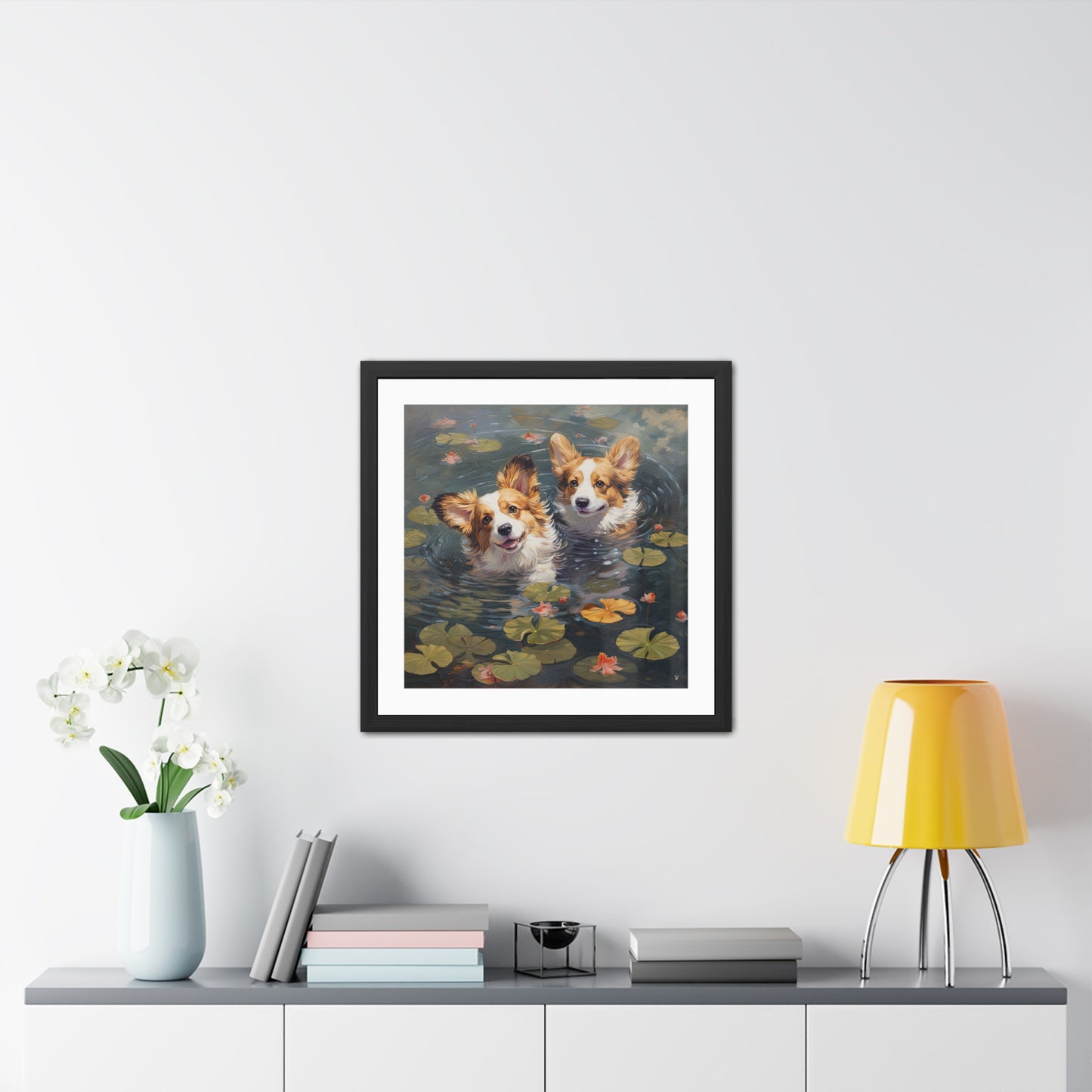 Pond Pups - Framed Print