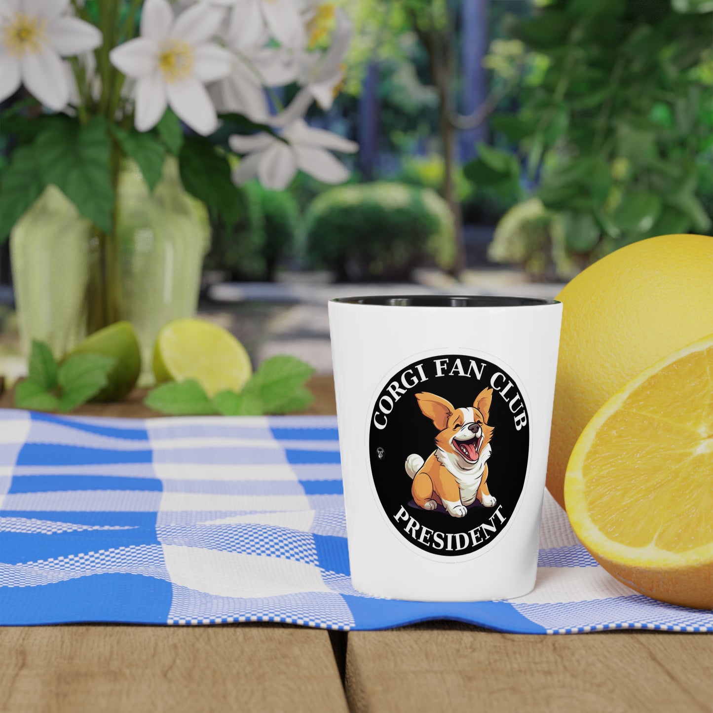 Fan Club President - Espresso/Shot Glass