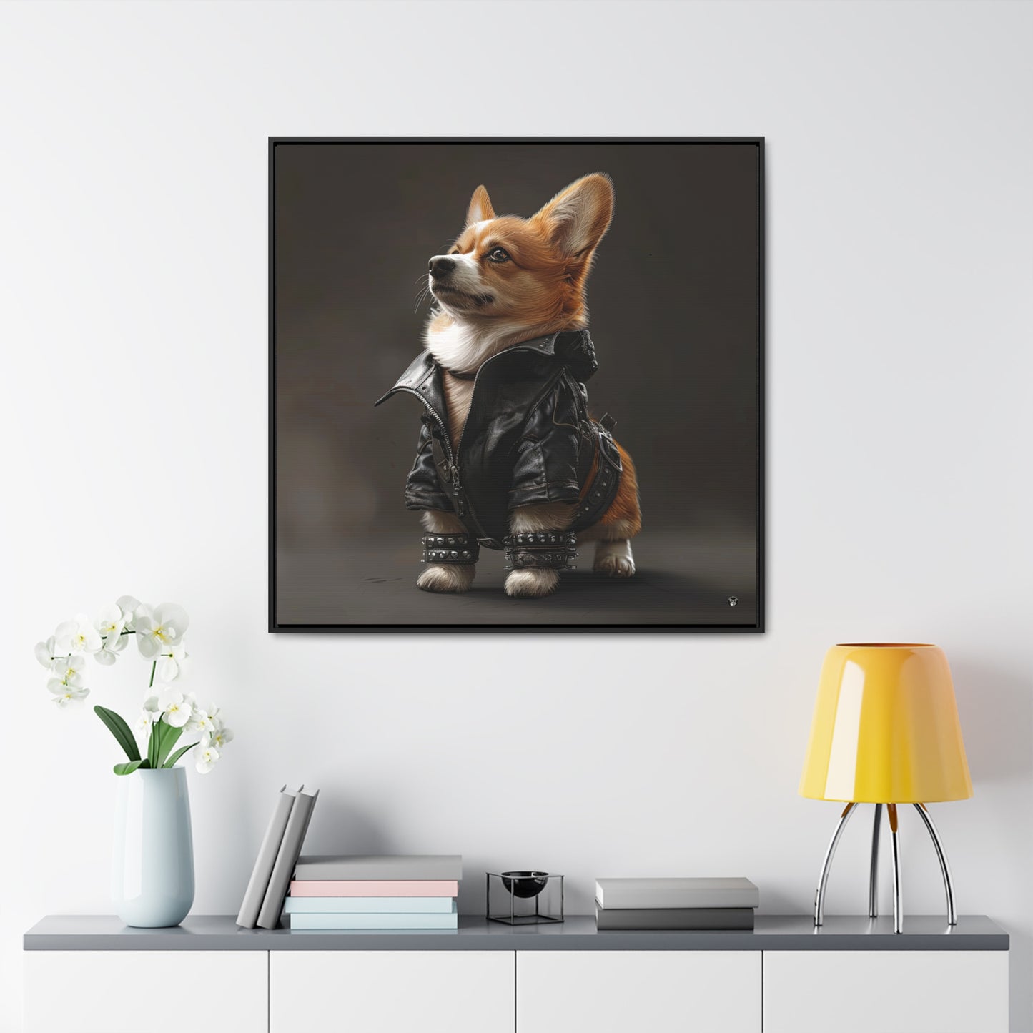 Leader of the Pack - Framed on Canvas