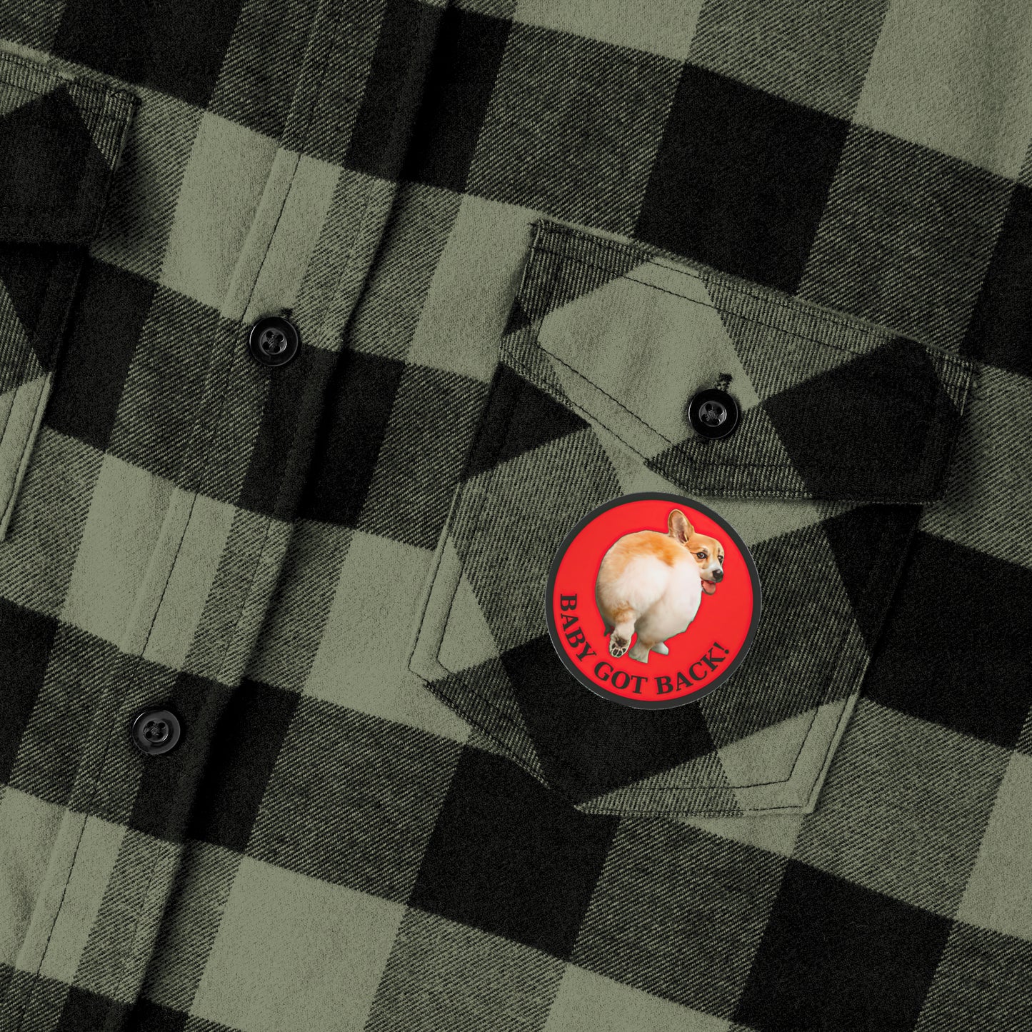 Baby Got Back - Flannel Shirt