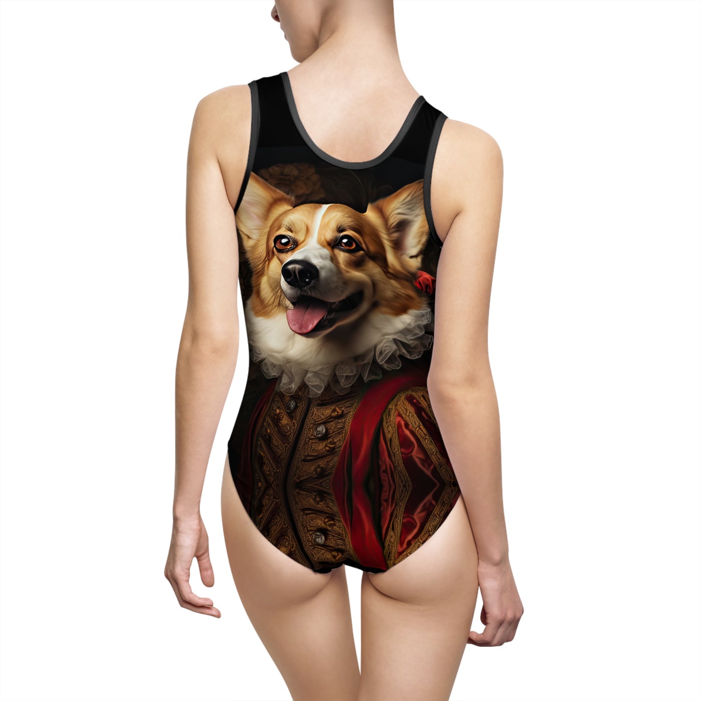 Renaissance Corgi - Classic One-Piece Swimsuit
