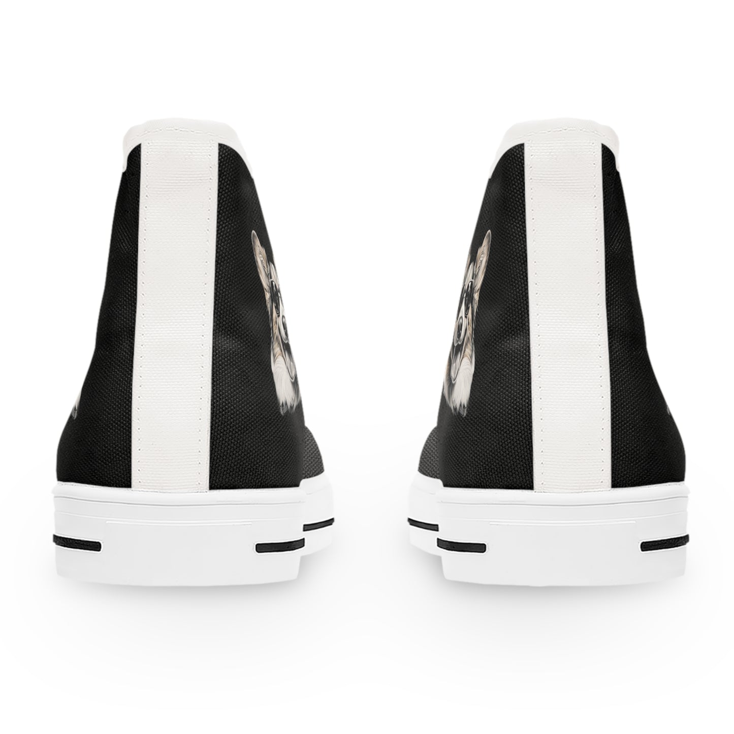Corgi Cool - Women's High Top Sneakers