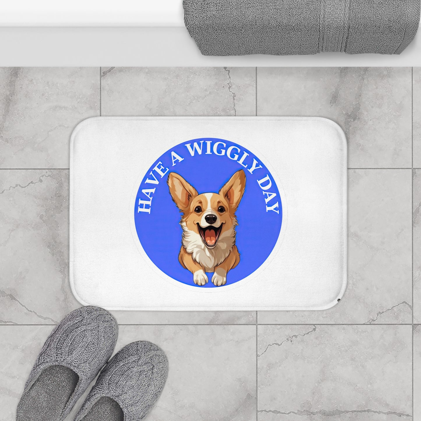 Have a Wiggly Day - Bath Mat