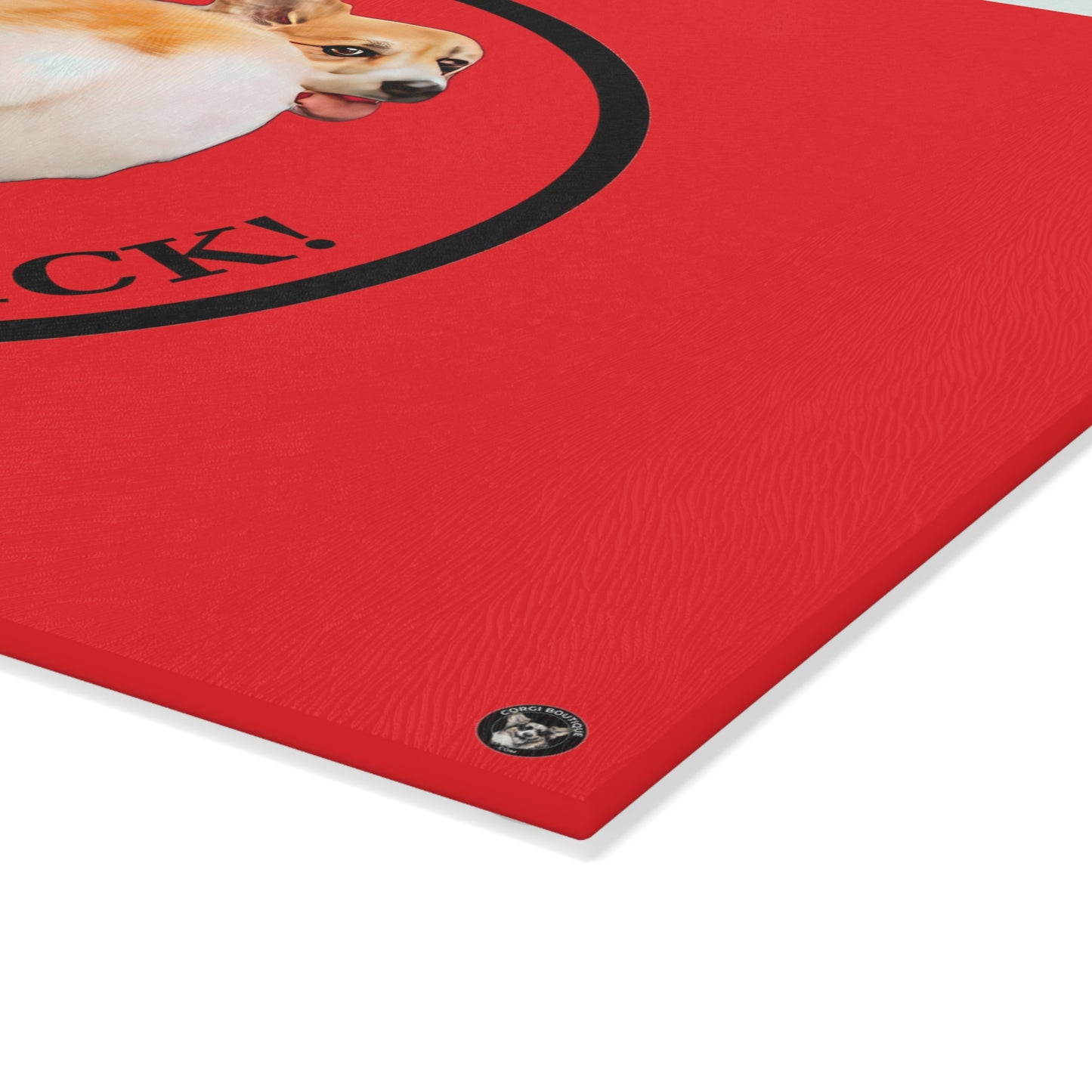 Baby Got Back - Glass Cutting Board
