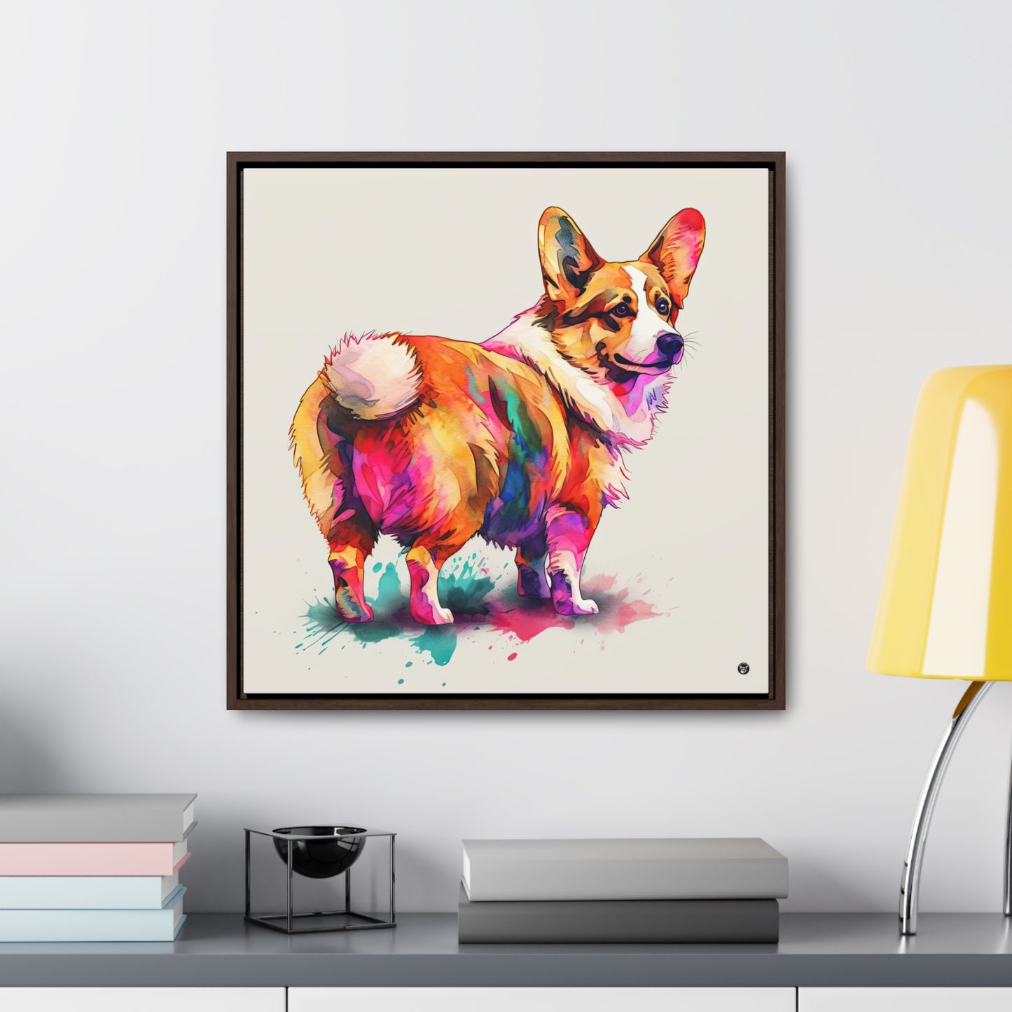 The Observer - Framed on Canvas