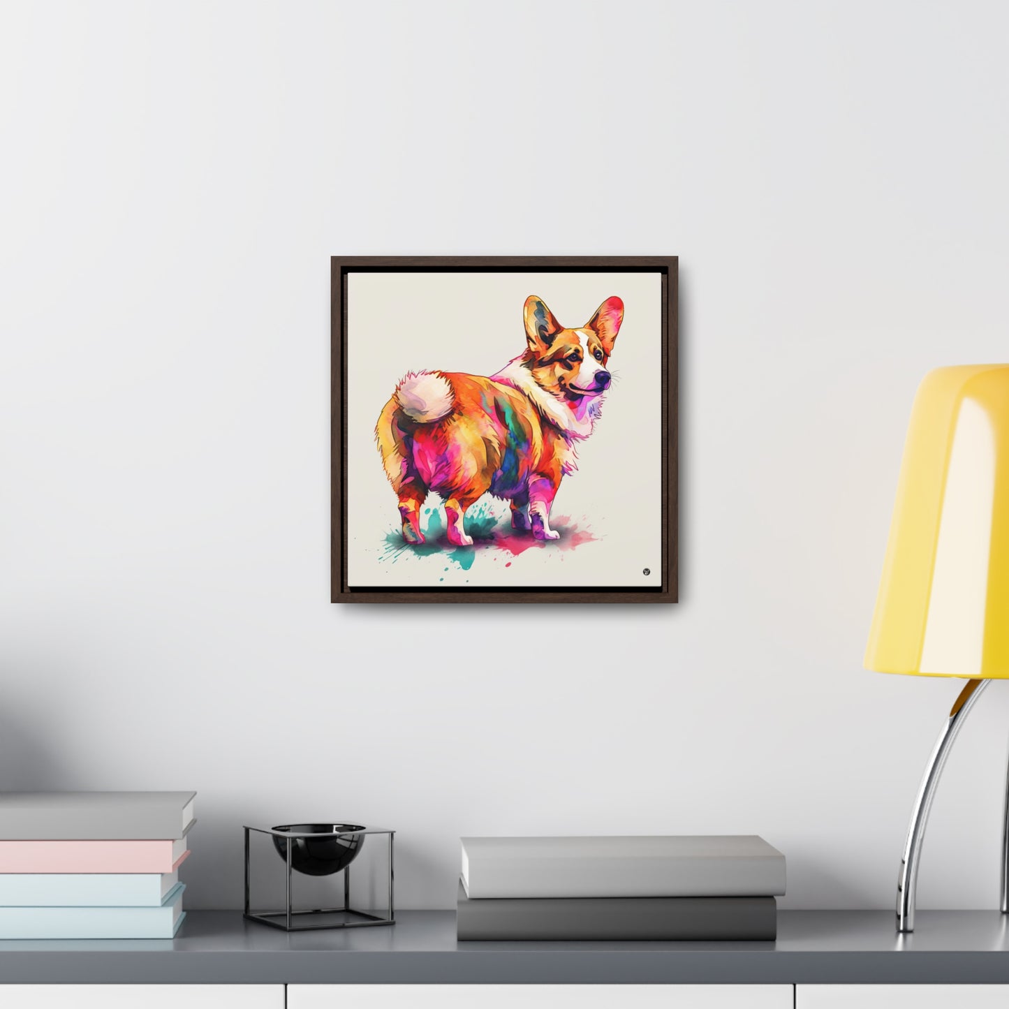 The Observer - Framed on Canvas