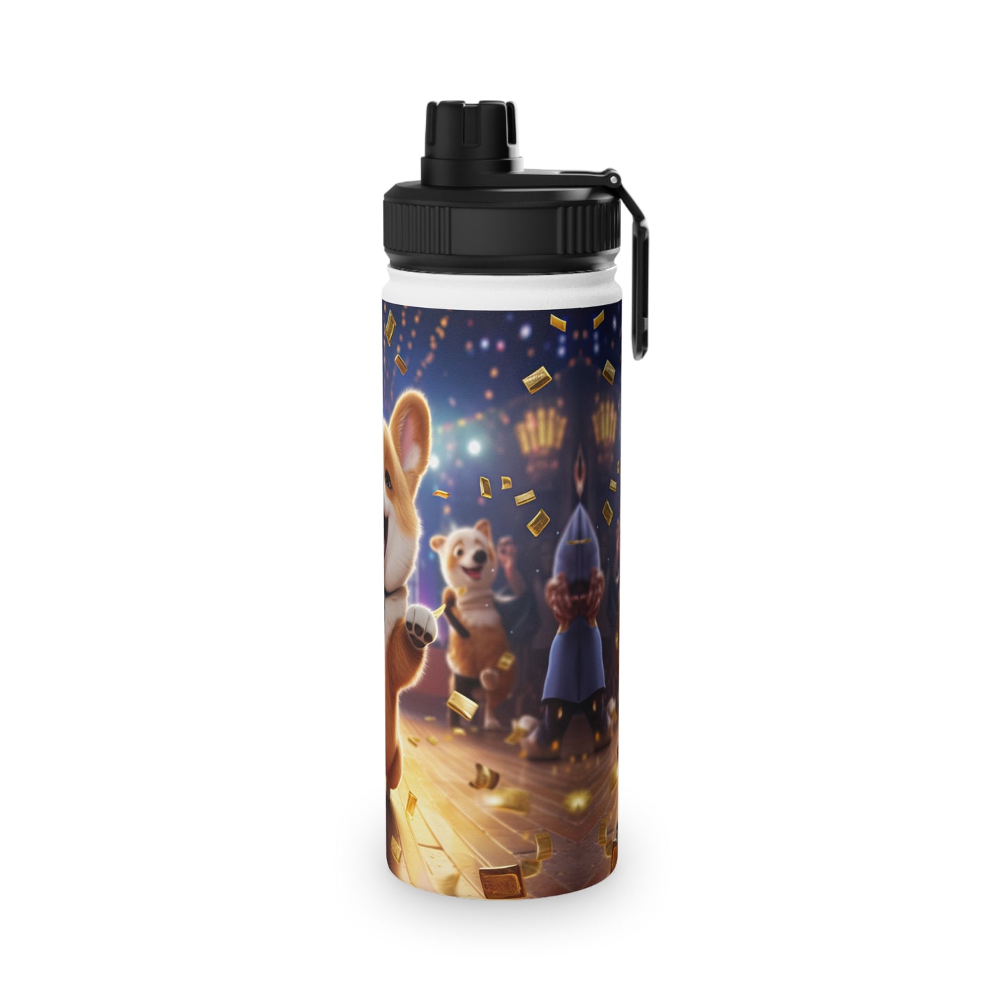 Party Pup - Water Bottle with Sport Lid