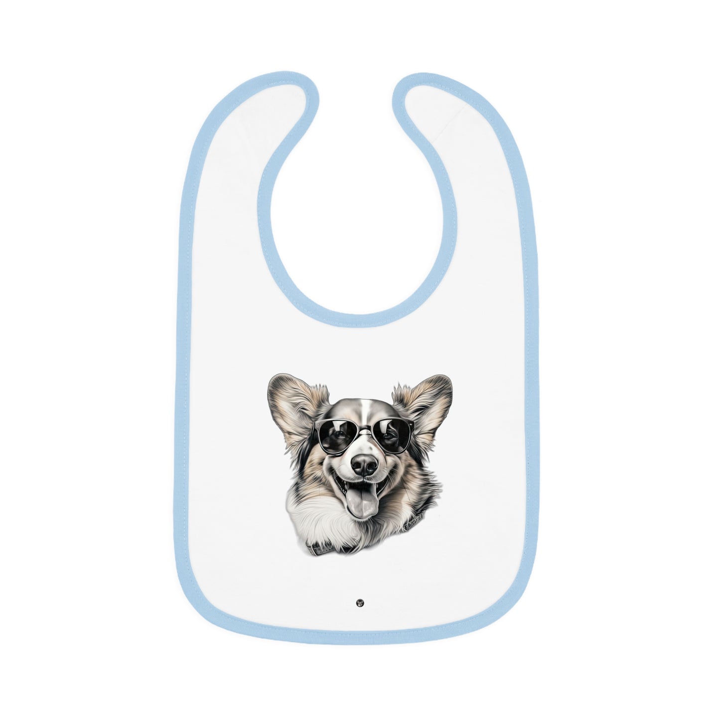 Corgi Cool - Baby Bib
