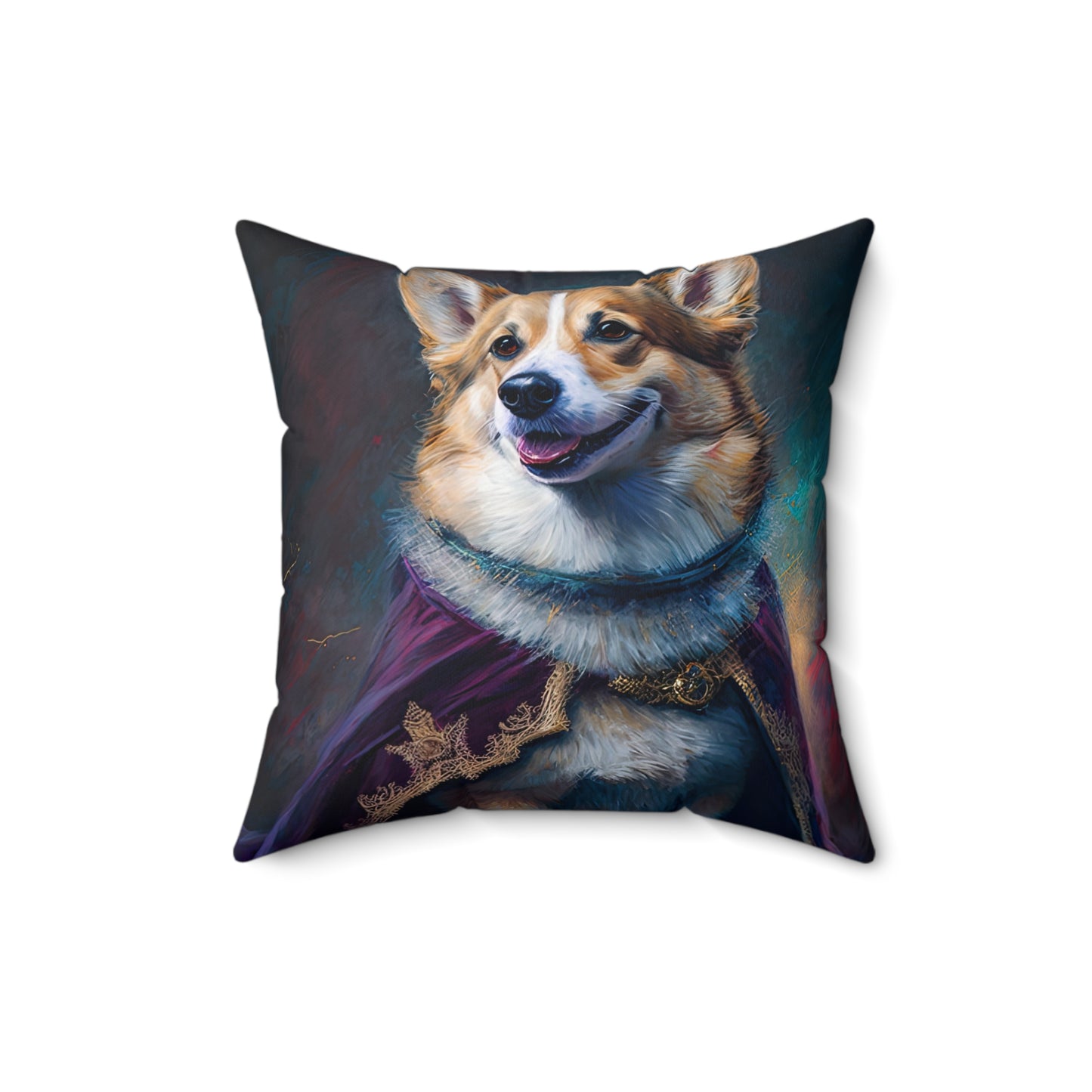 Corgi Royalty - Throw Pillow