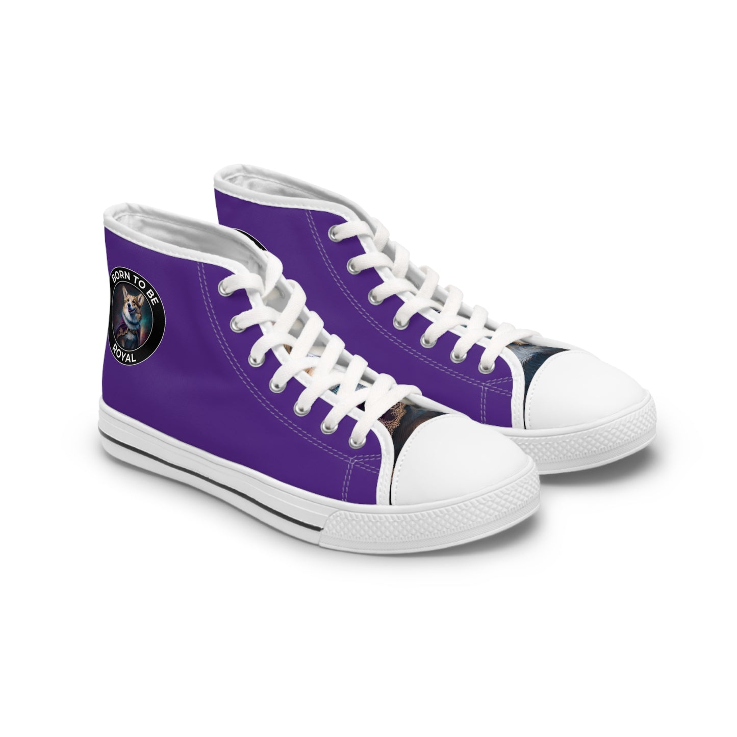 Born To Be Royal - Women's High Top Sneakers