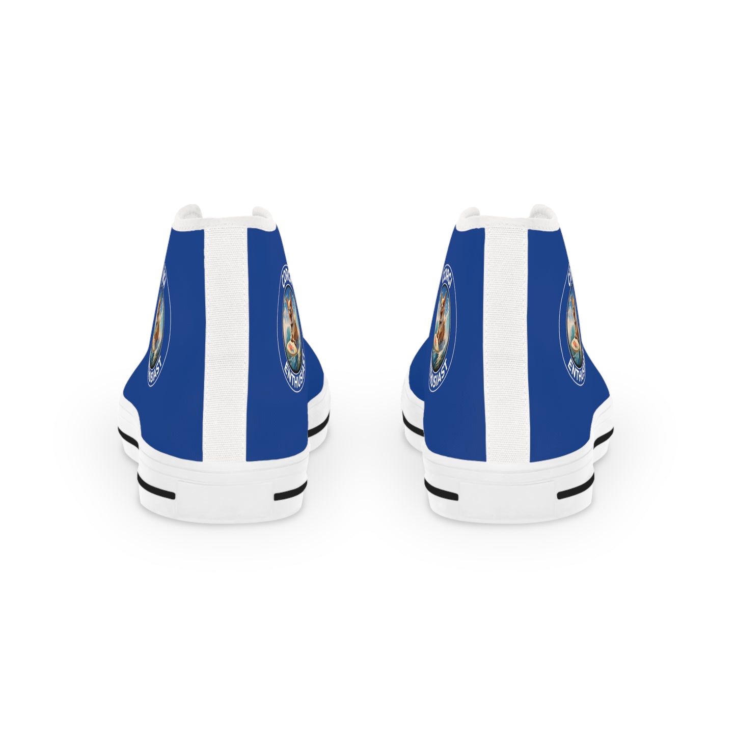 Corgi Enthusiast - Men's High Top Sneakers