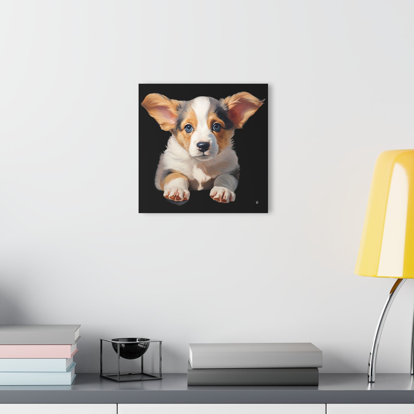 Puppy Portrait - Print on Acrylic