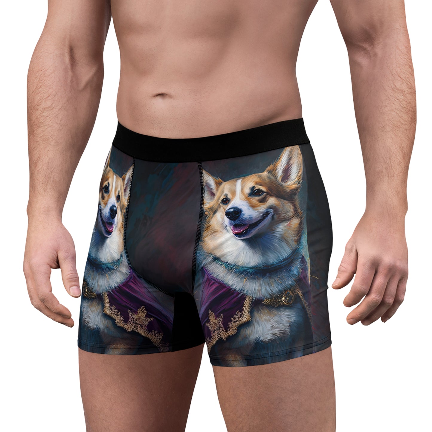 Corgi Royalty Boxer Briefs