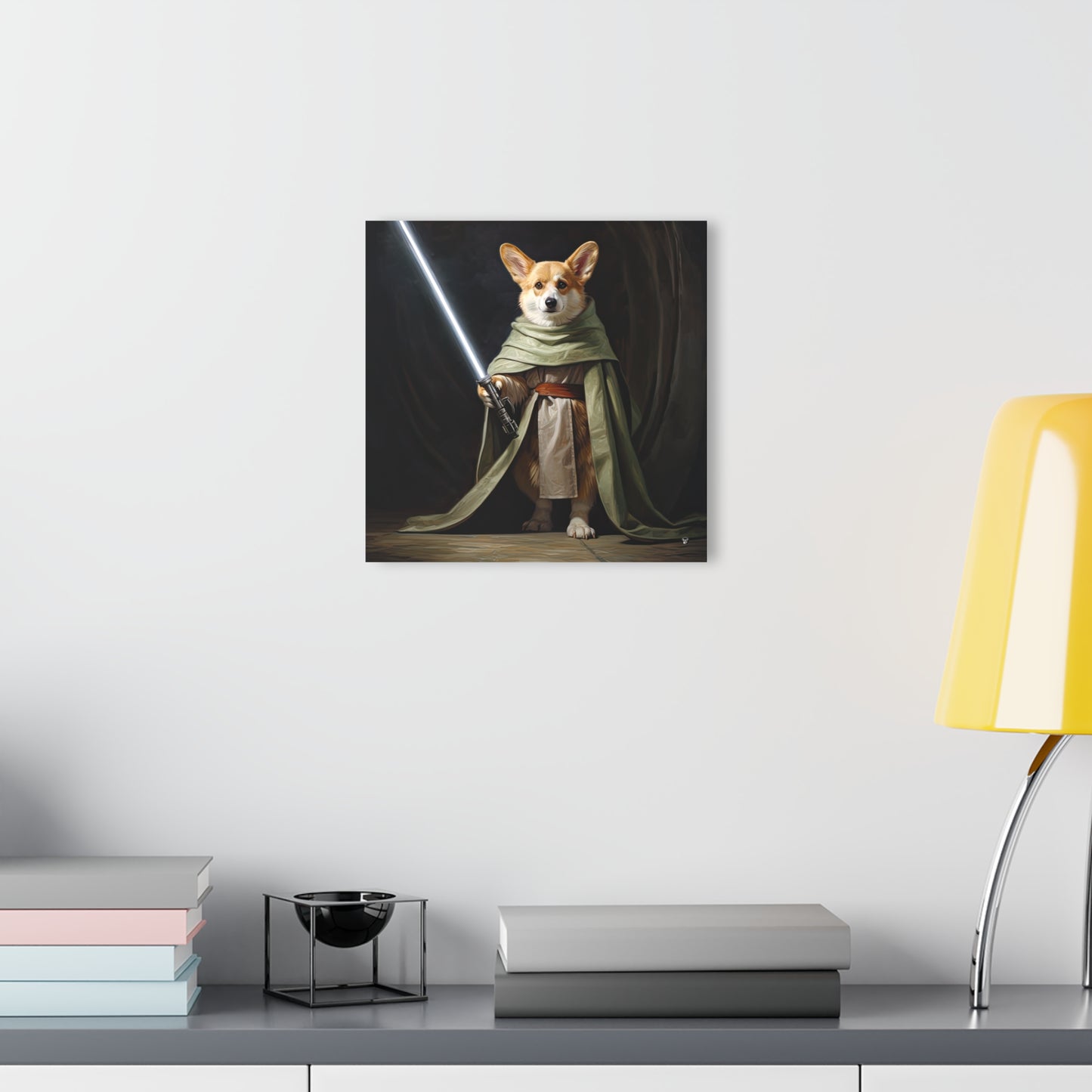 Jedi Corgi - Print on Acrylic