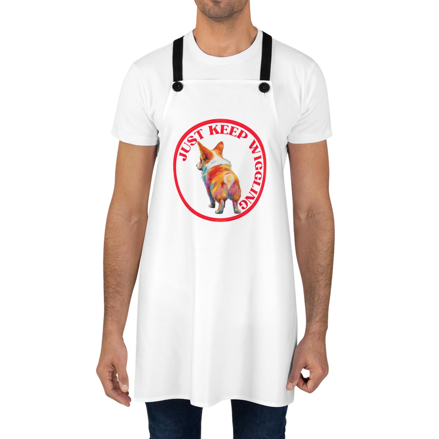 Just Keep Wiggling - Apron