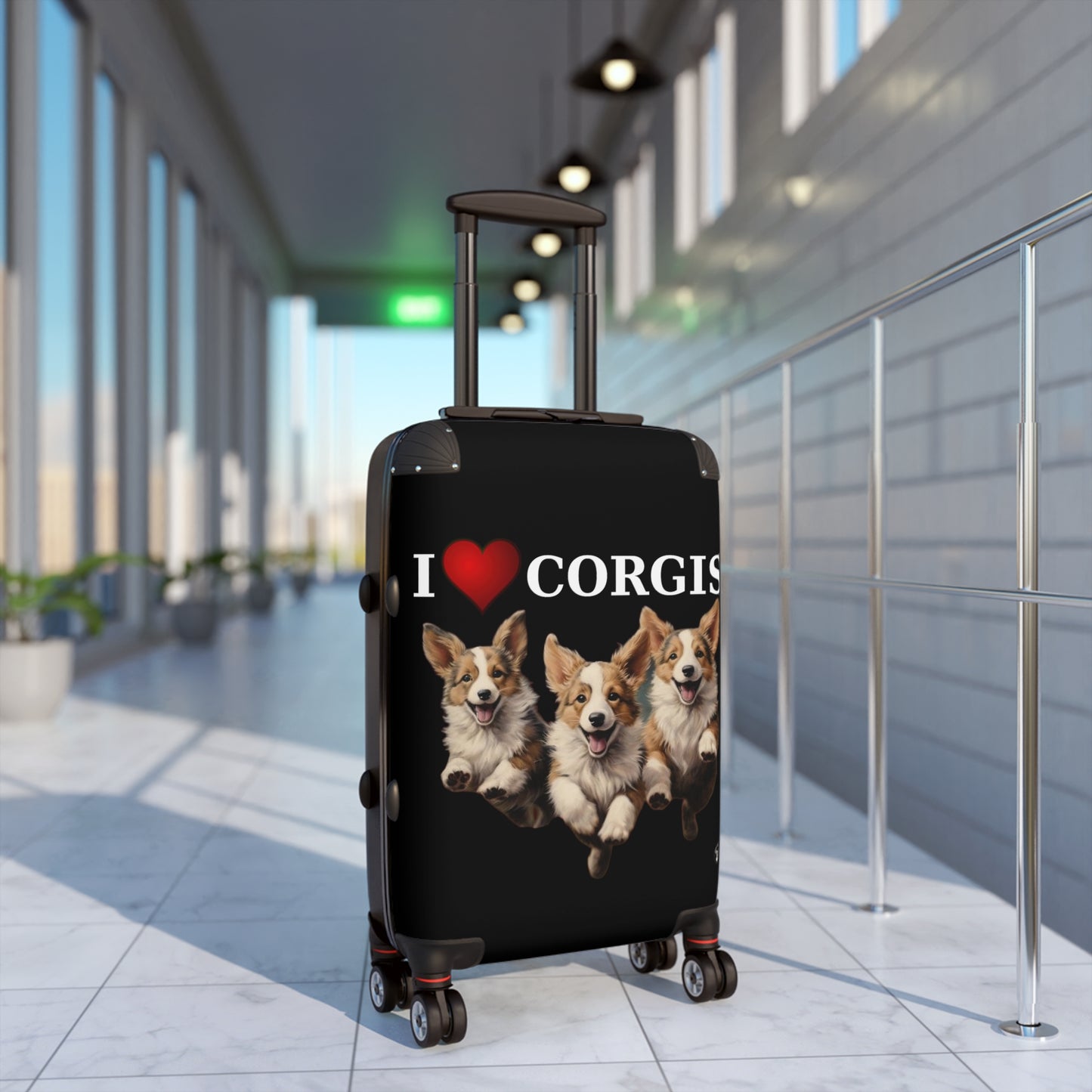 I Heart Corgis - Suitcase