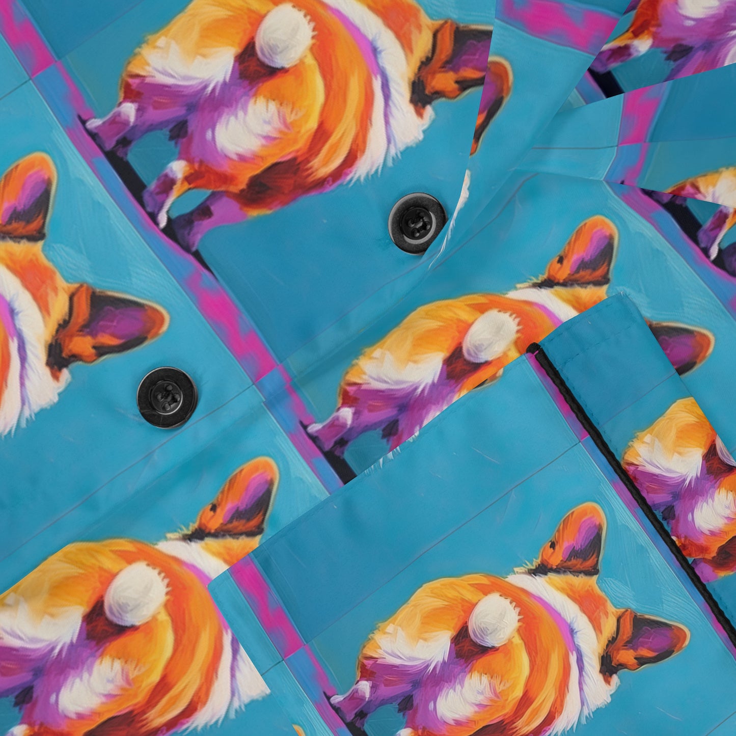 Corgi Butt - Satin Pajamas