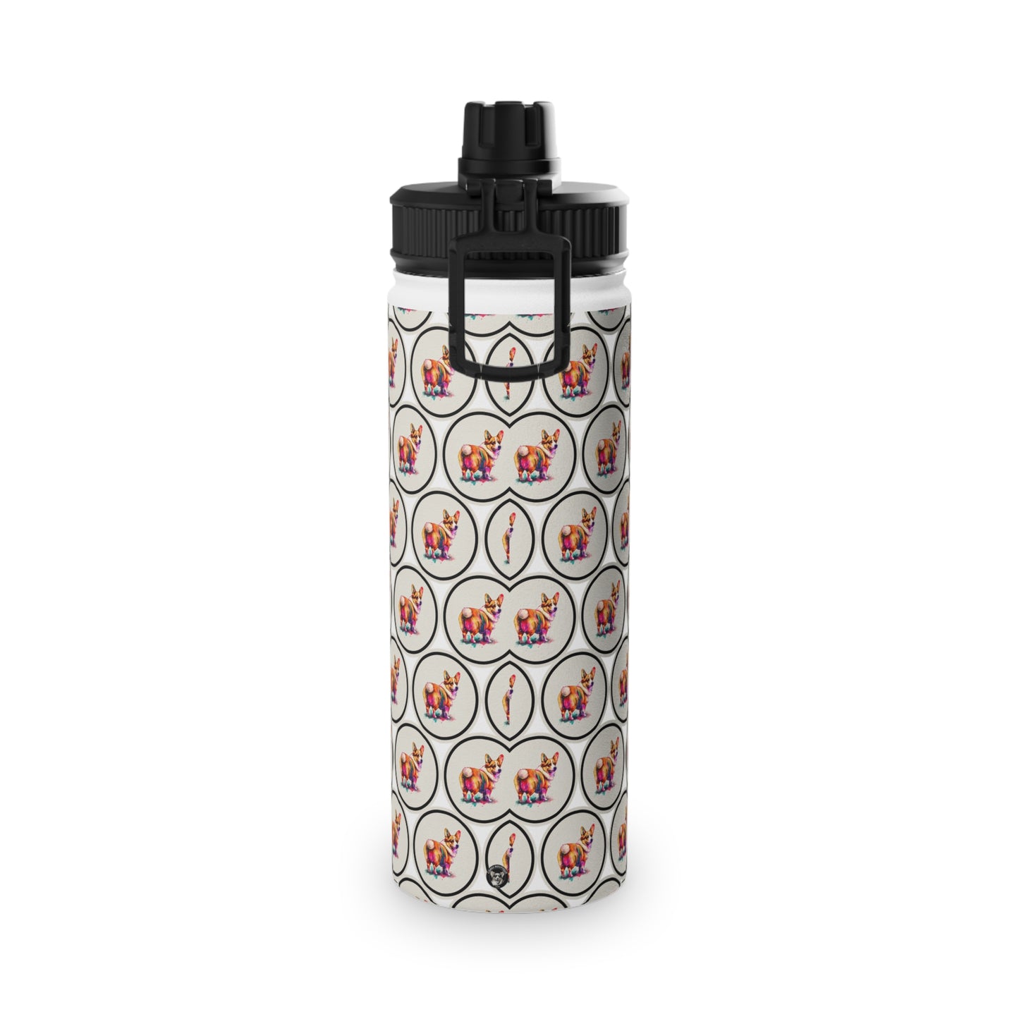The Observer Mosaic - Water Bottle with Sport Lid