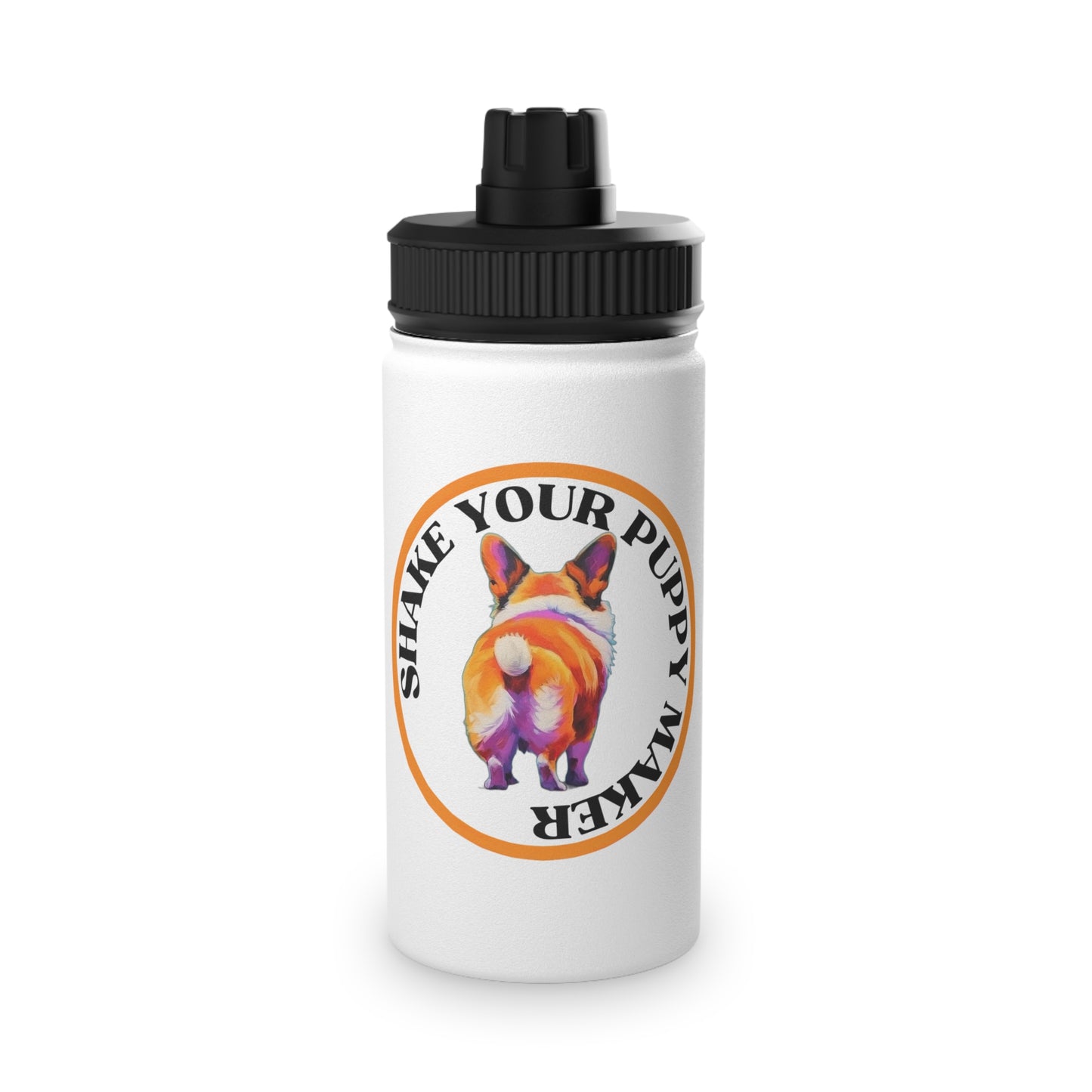 Shake Your Puppy Maker - Water Bottle with Sport Lid