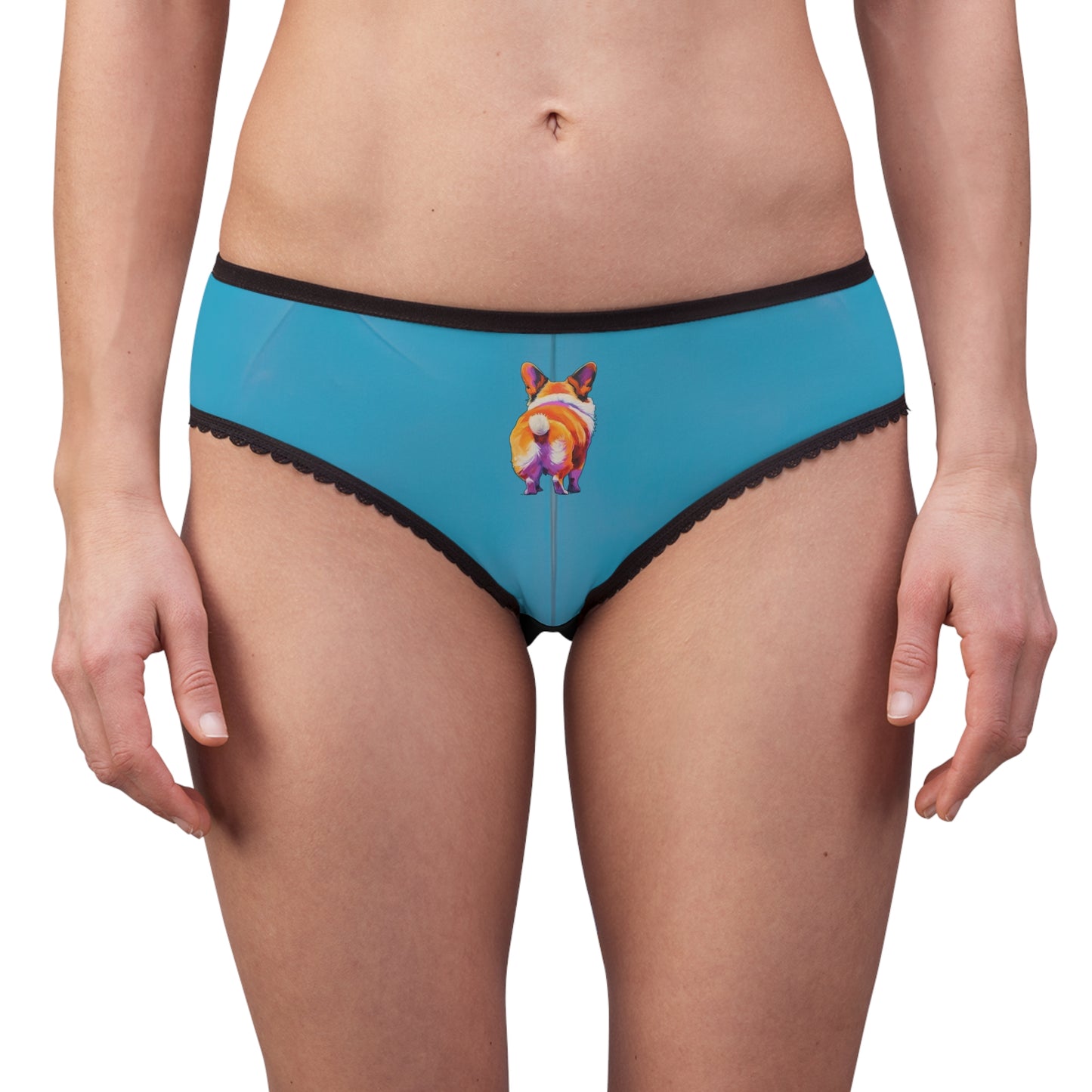 Corgi Butt Panties in Blue