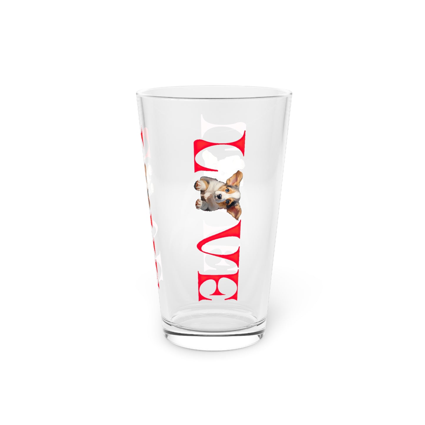 LOVE - Pint Glass