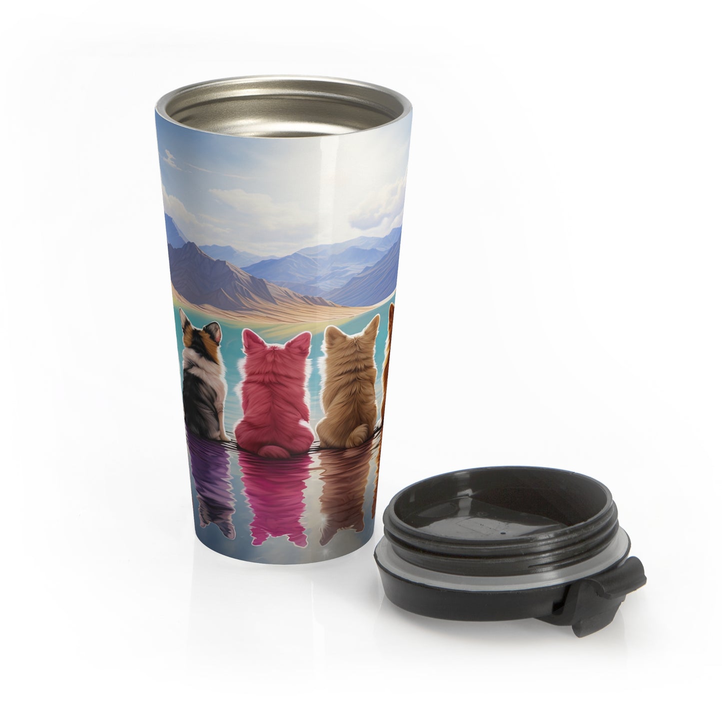Corgi Lake - Travel Mug
