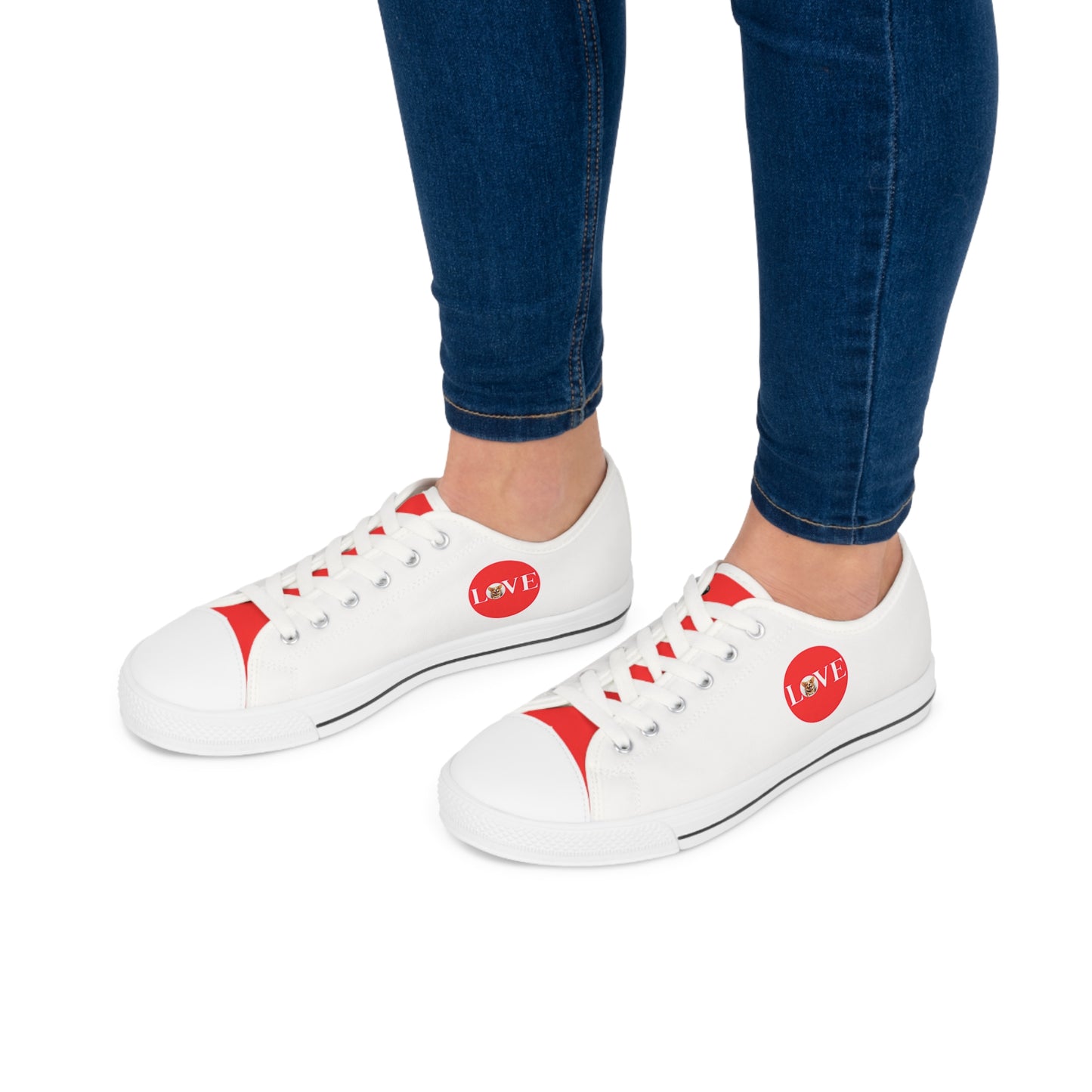 More Love - Women's Low Top Sneakers