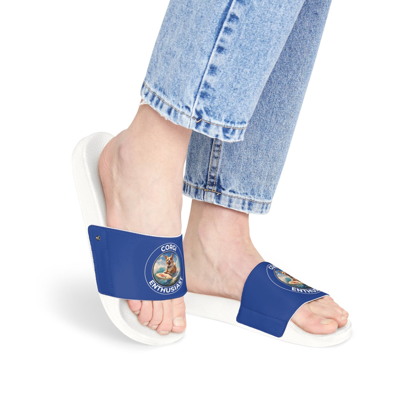 Corgi Enthusiast - Women's Slide Sandals
