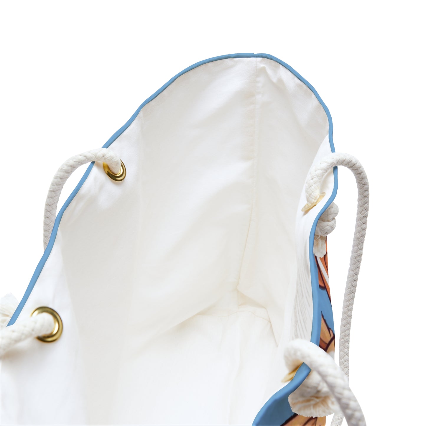 Corgi Best Mates Weekender Beach Bag – Cute Light Blue Travel Tote