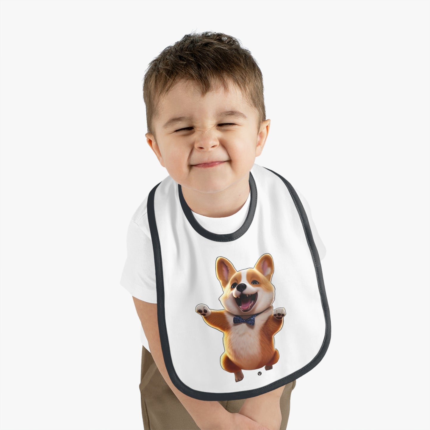 Boogaloo Corgi - Baby Bib