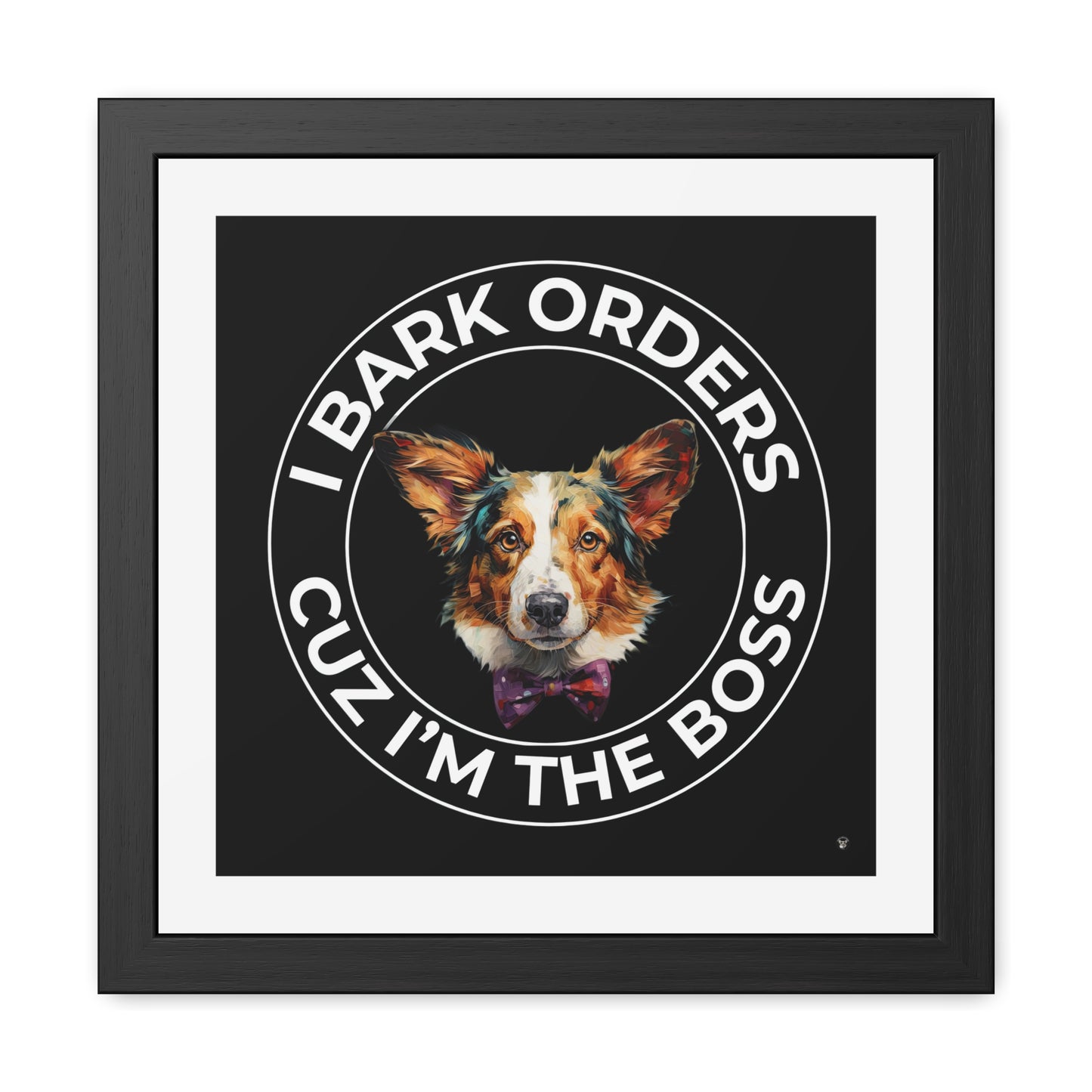 The Boss - Framed Print