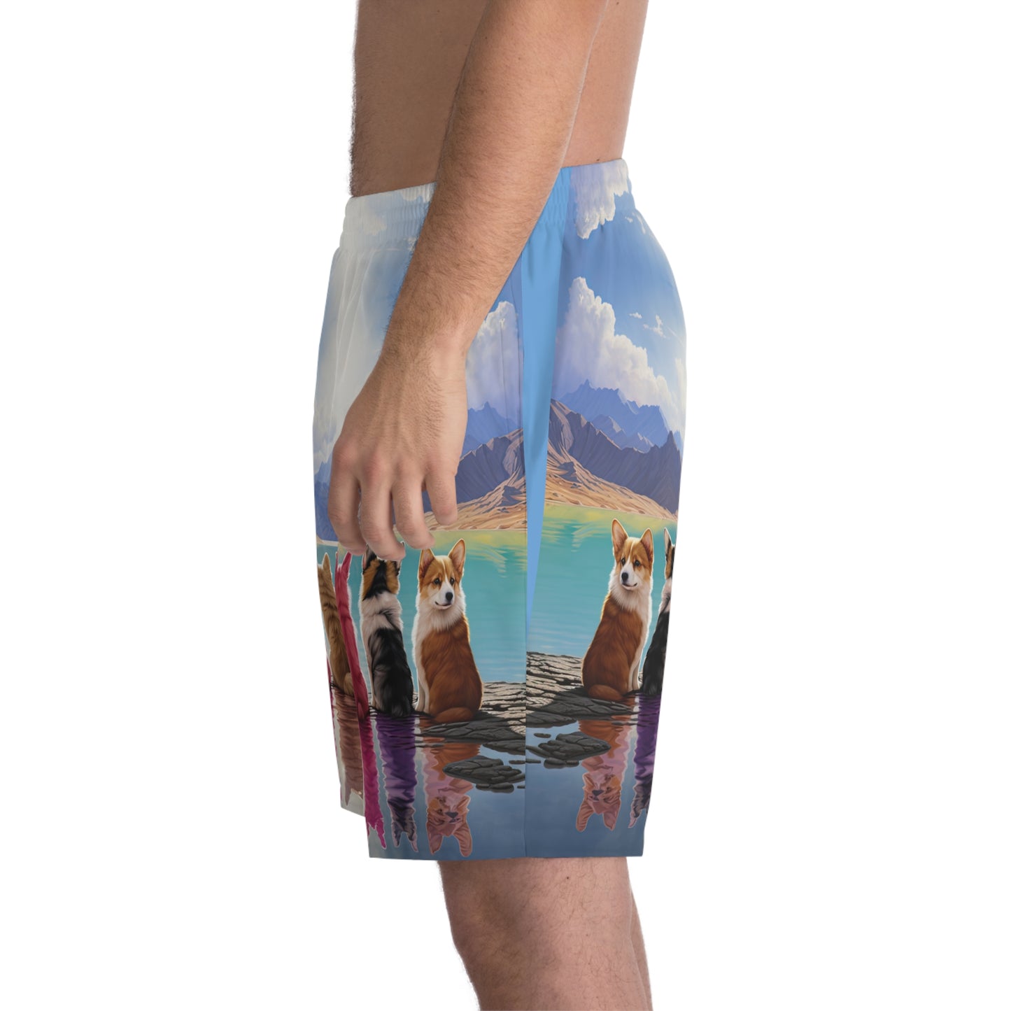 Corgi Lake - Board Shorts