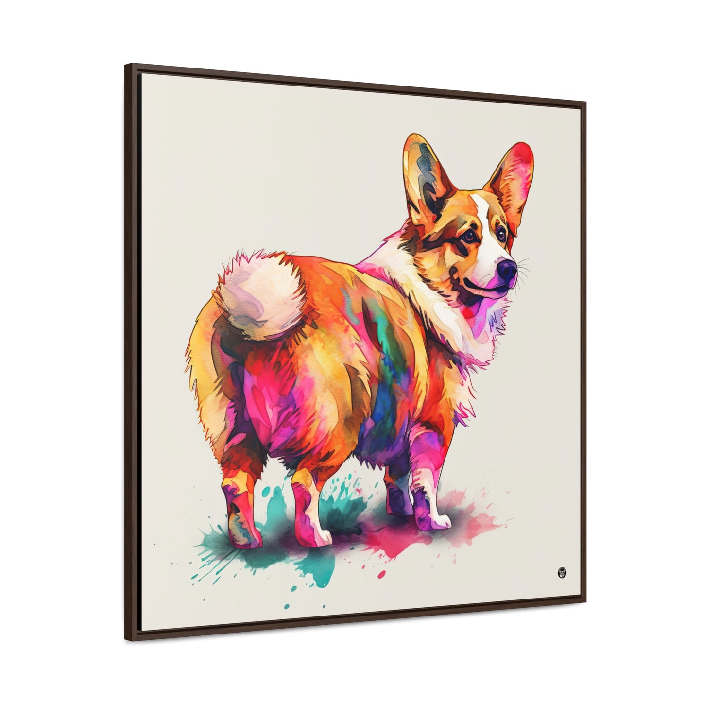The Observer - Framed on Canvas