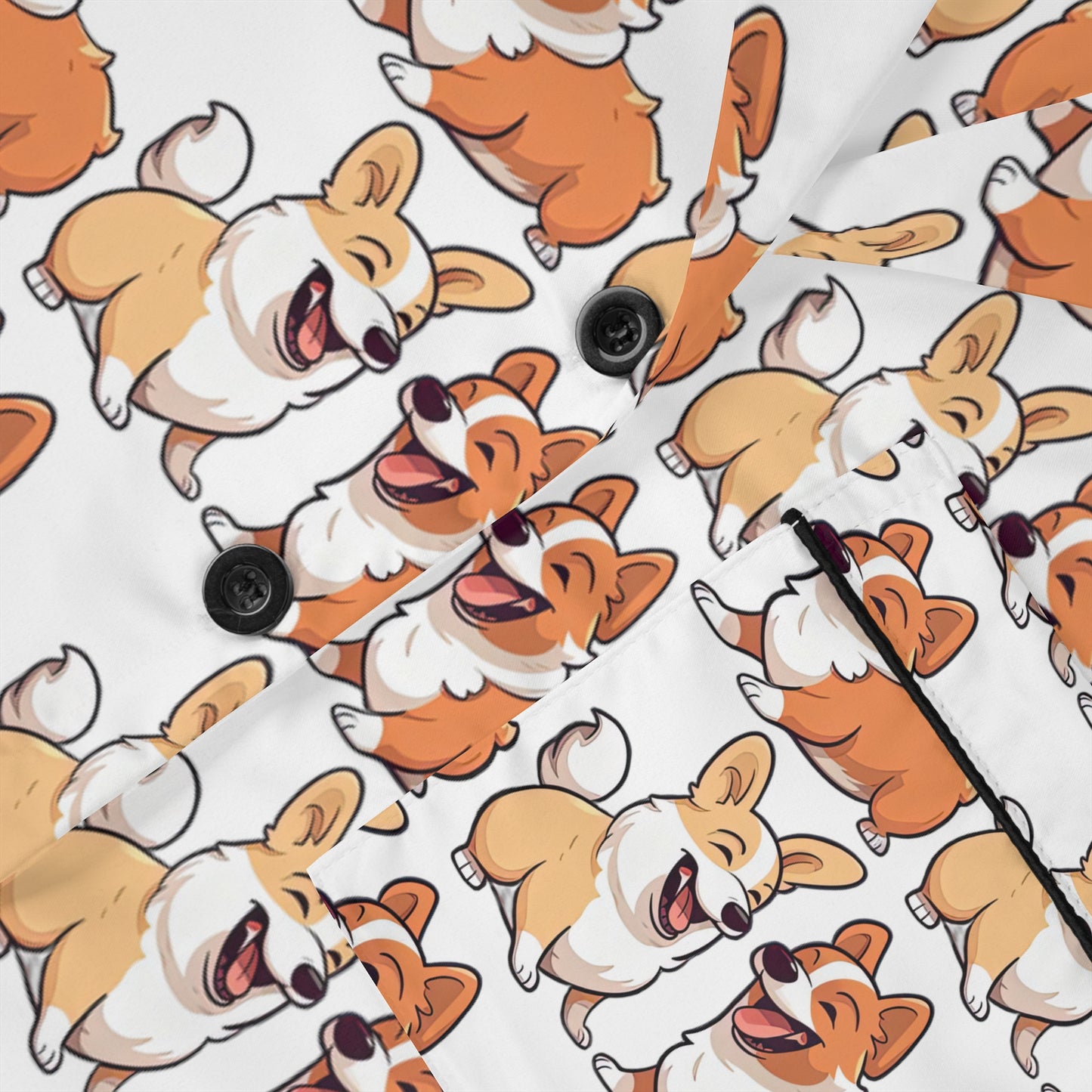 Corgi Couple - Satin Pajamas